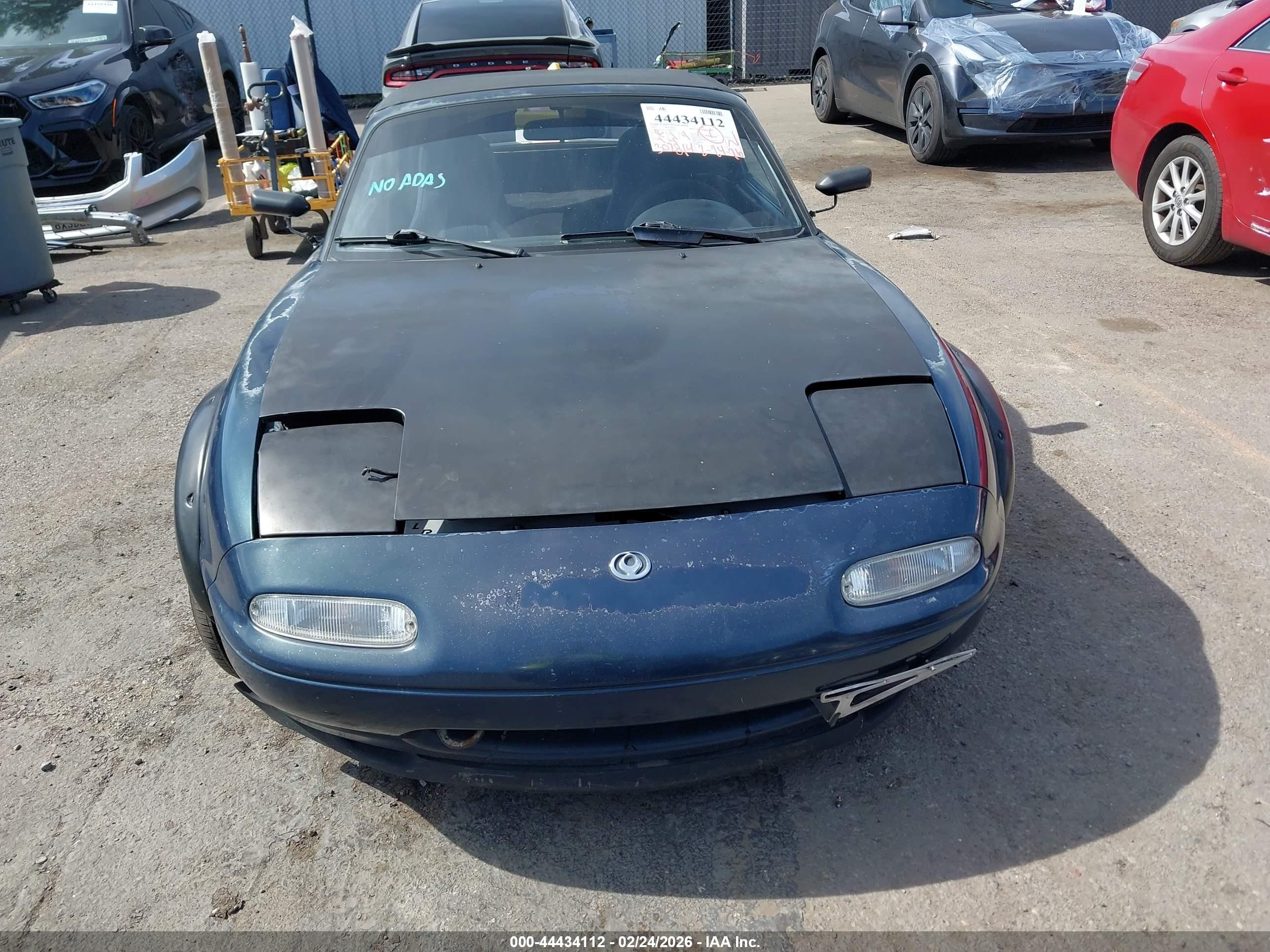 1995 Mazda Mx-5 Miata   Gray vin: JM1NA3532S0601937