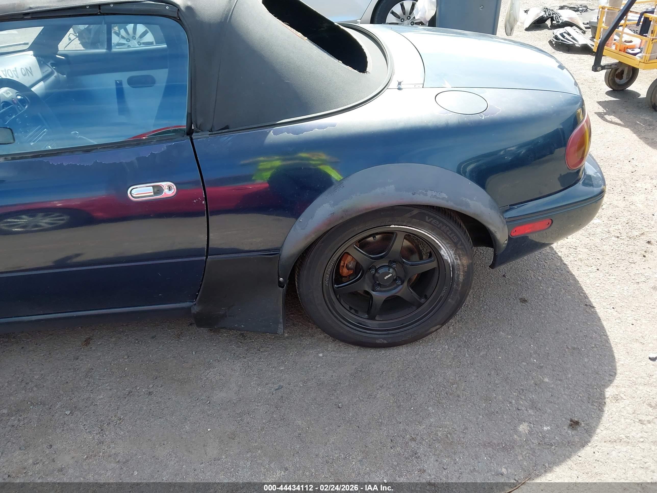 1995 Mazda Mx-5 Miata   Gray vin: JM1NA3532S0601937
