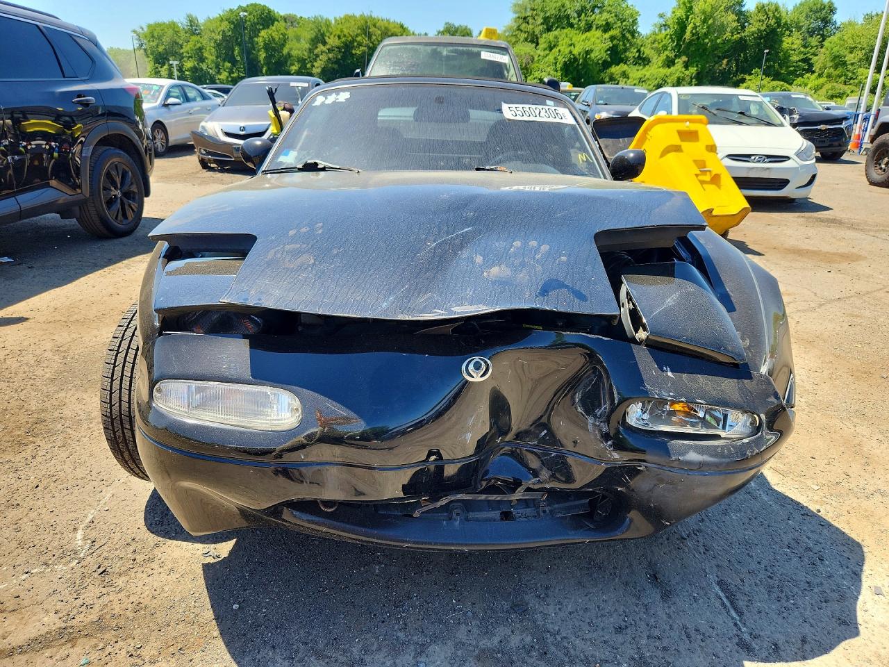 1996 Mazda Mx-5 Miata Black vin: JM1NA3532T0707869