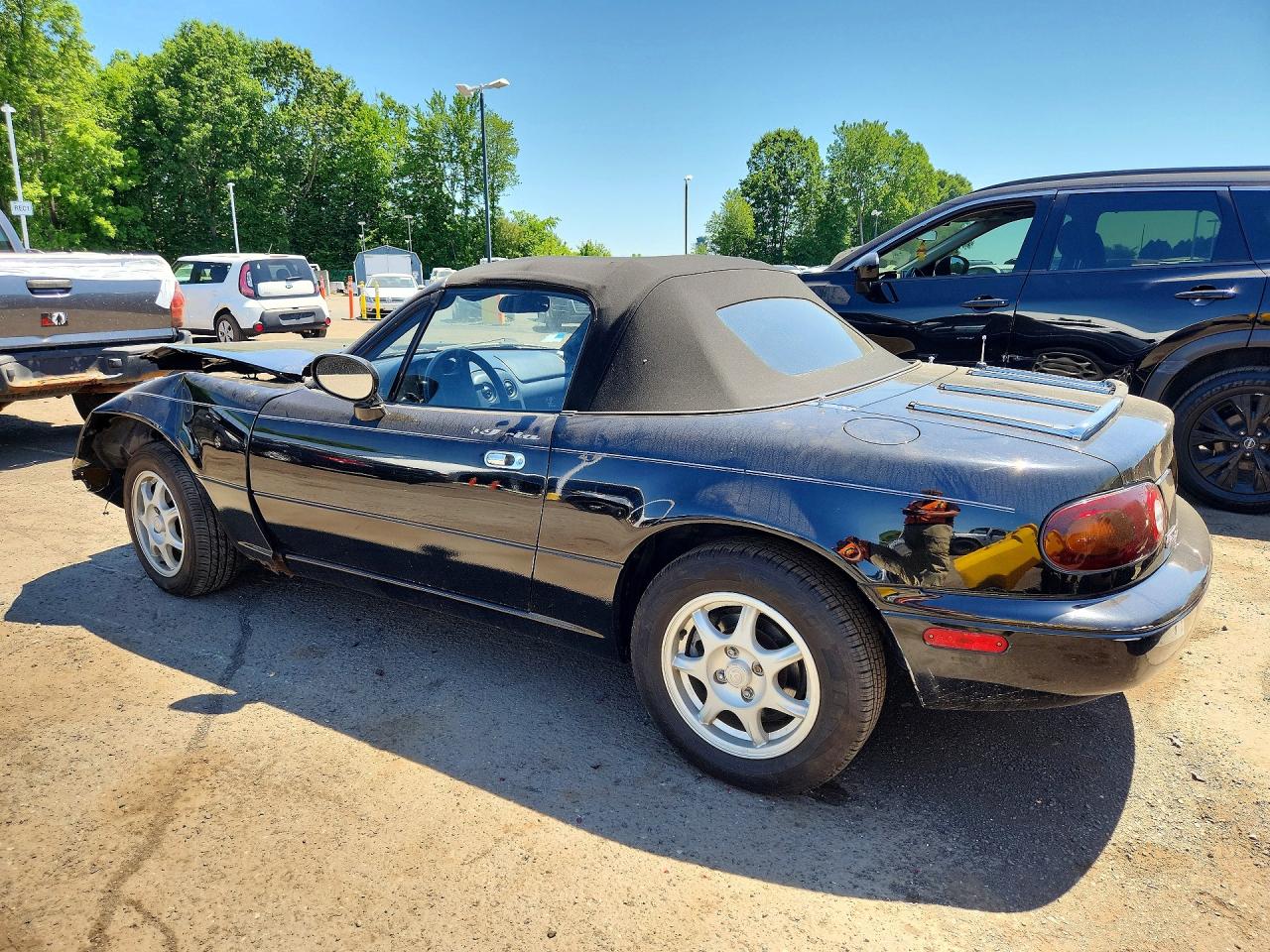 1996 Mazda Mx-5 Miata Black vin: JM1NA3532T0707869