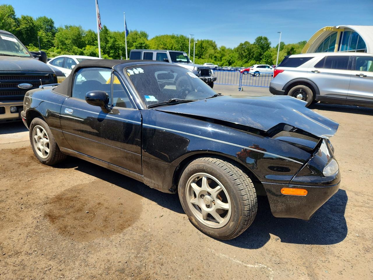 1996 Mazda Mx-5 Miata Black vin: JM1NA3532T0707869
