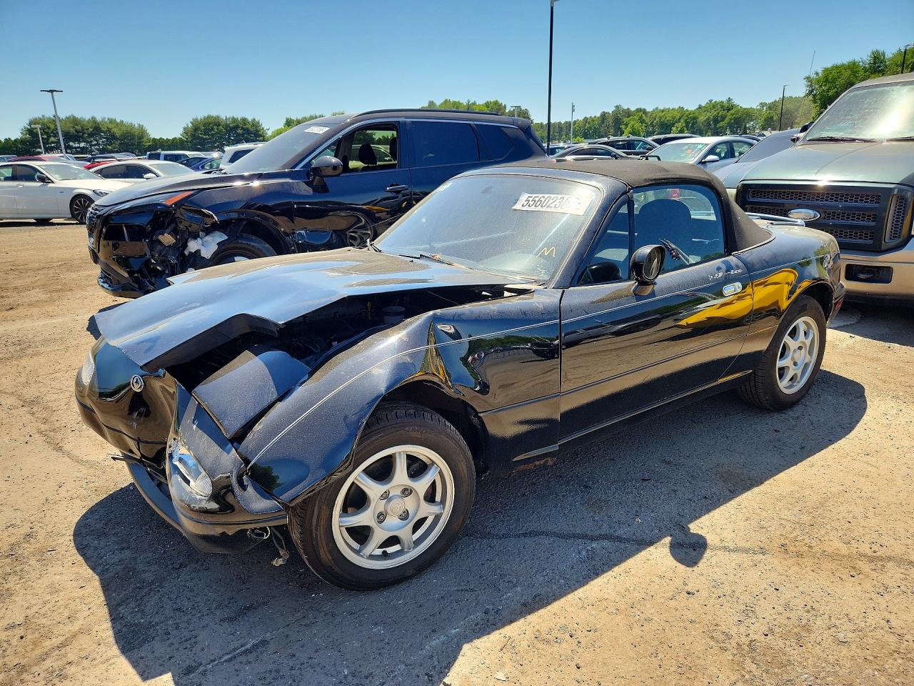 1996 Mazda Mx-5 Miata Black vin: JM1NA3532T0707869