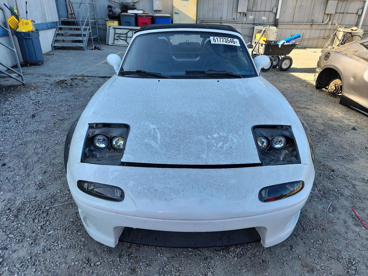 1997 Mazda Mx-5 Miata White vin: JM1NA3532V0725940