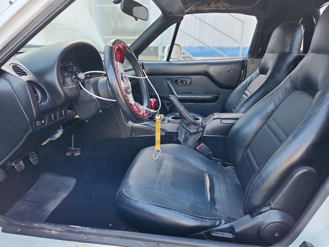 1997 Mazda Mx-5 Miata White vin: JM1NA3532V0725940