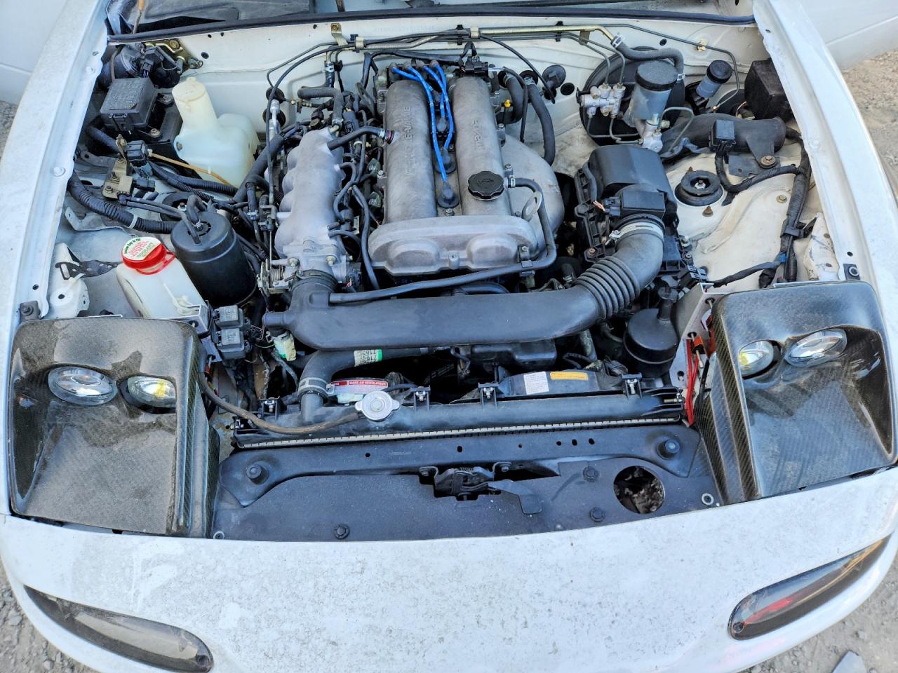 1997 Mazda Mx-5 Miata White vin: JM1NA3532V0725940