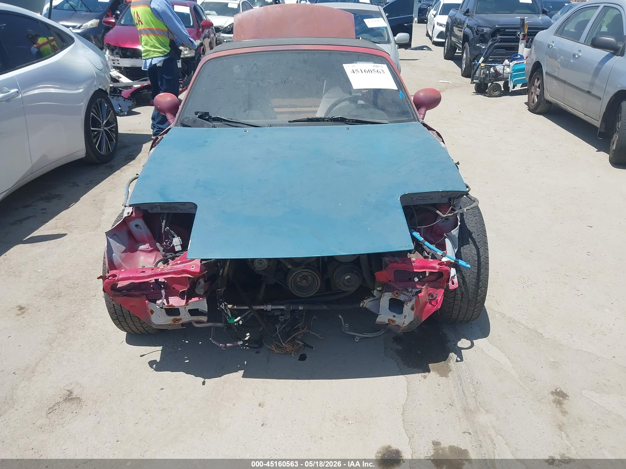 1994 Mazda Mx-5 Miata   Red vin: JM1NA3533R0507267
