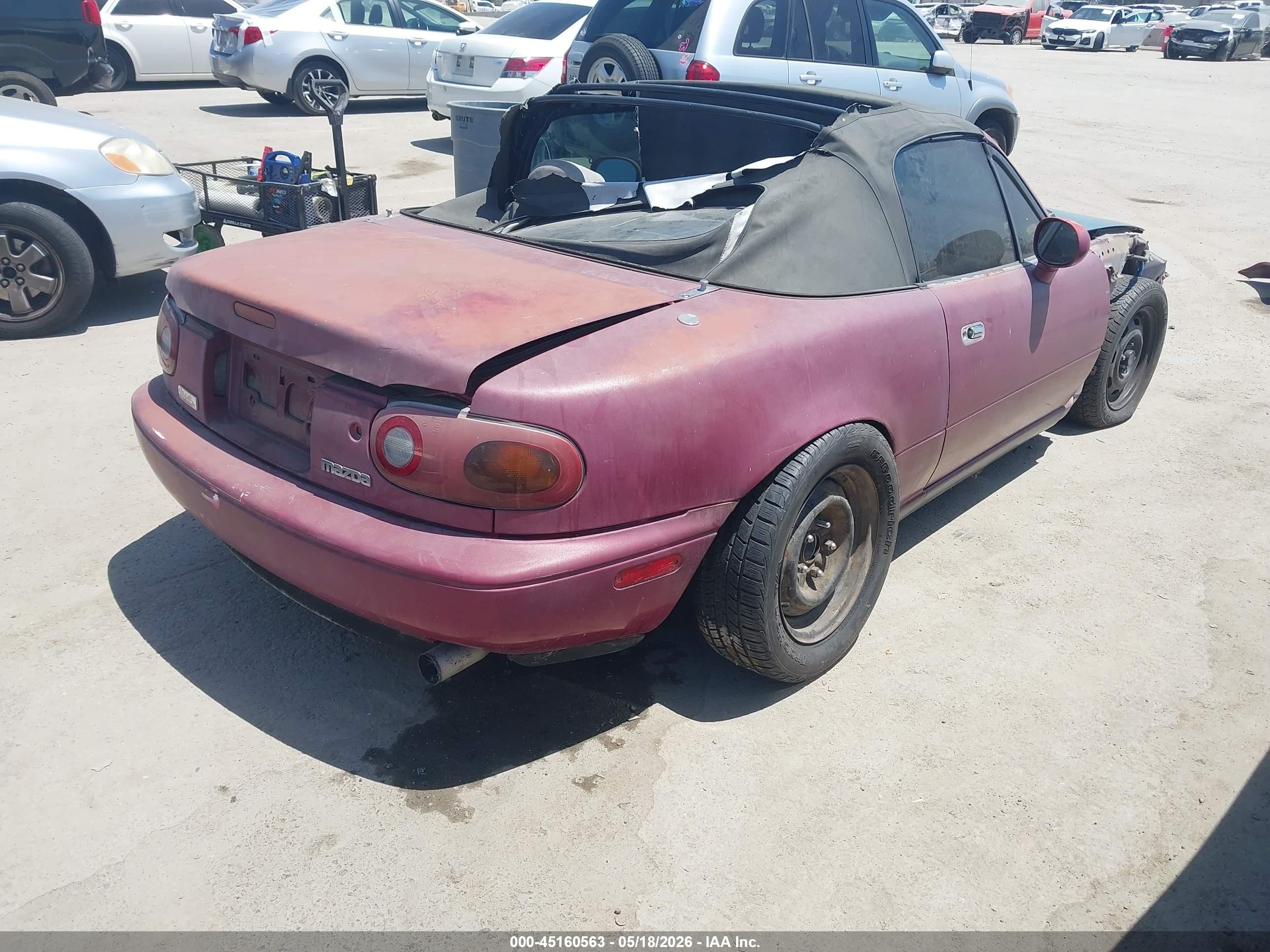 1994 Mazda Mx-5 Miata   Red vin: JM1NA3533R0507267