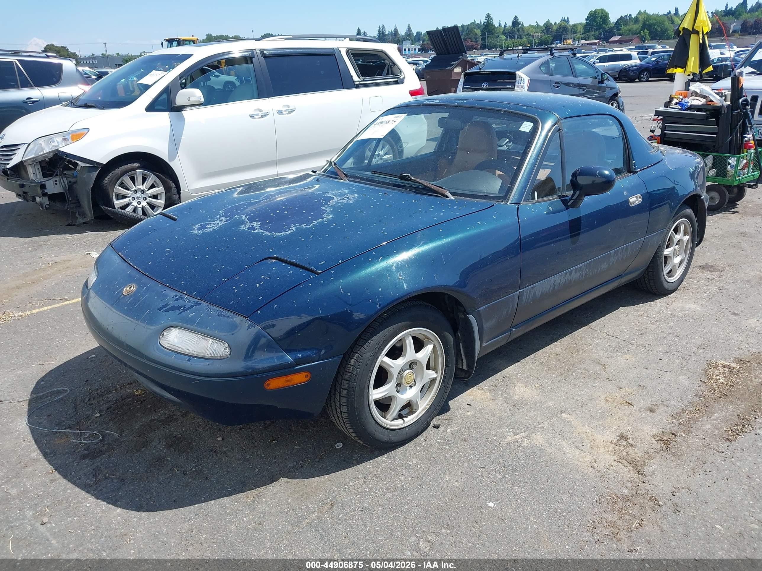 1995 Mazda Mx-5 Miata   Blue vin: JM1NA3533S0605530