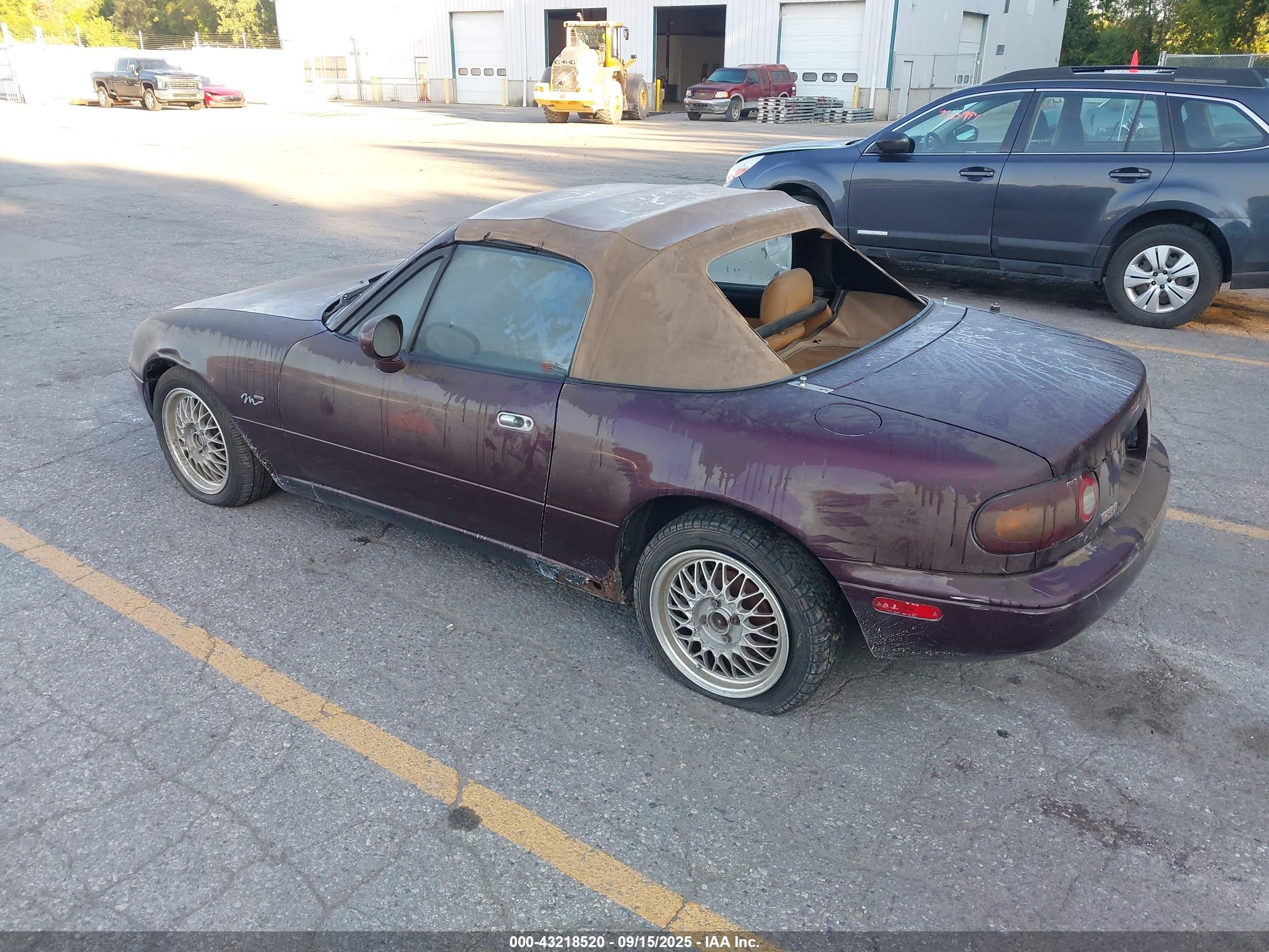 1995 Mazda Mx-5 Miata   Purple vin: JM1NA3533S0615913