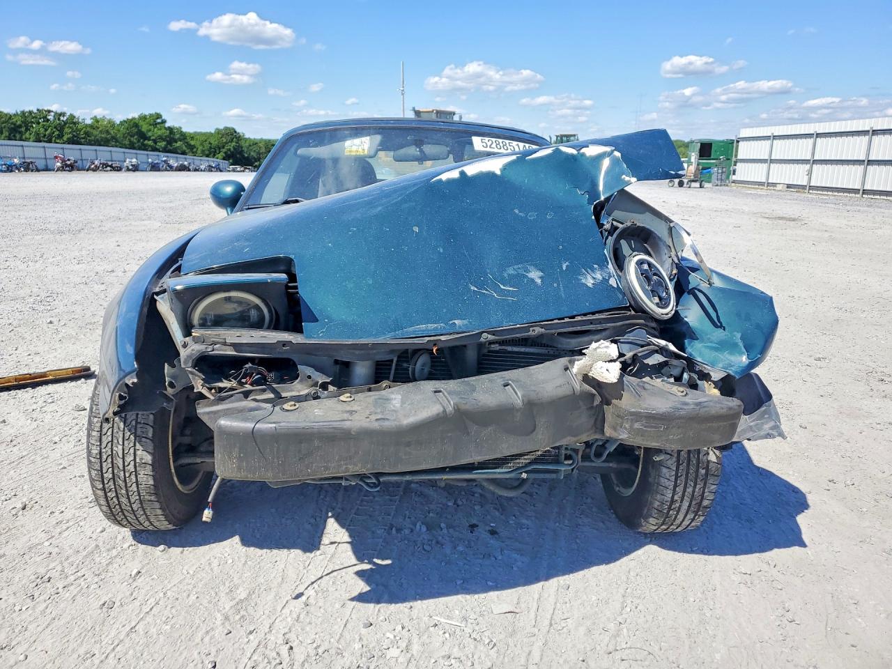 1996 Mazda Mx-5 Miata Green vin: JM1NA3533T0706875