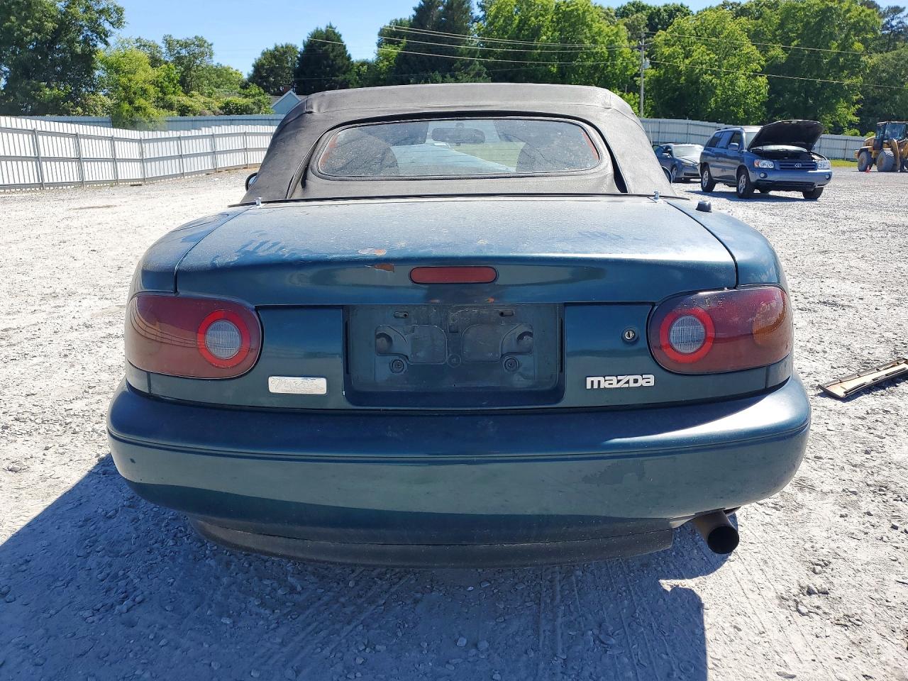 1996 Mazda Mx-5 Miata Green vin: JM1NA3533T0706875