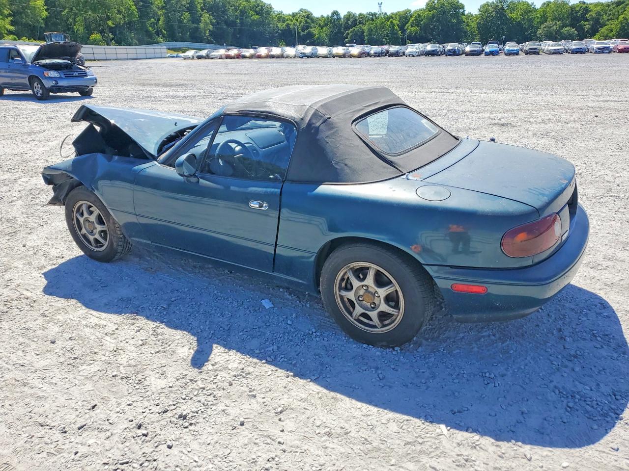 1996 Mazda Mx-5 Miata Green vin: JM1NA3533T0706875