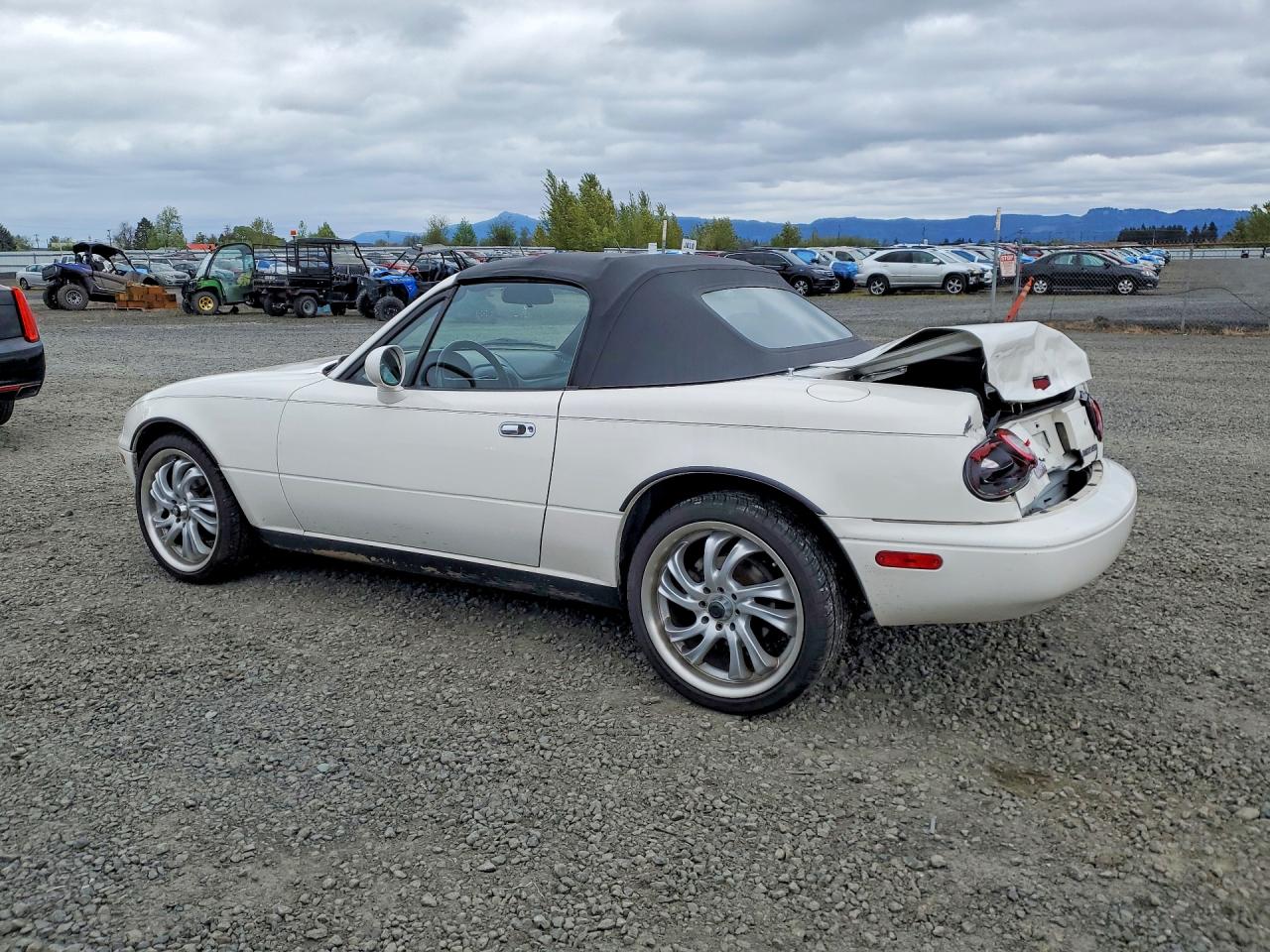 1997 Mazda Mx-5 Miata White vin: JM1NA3533V0724442