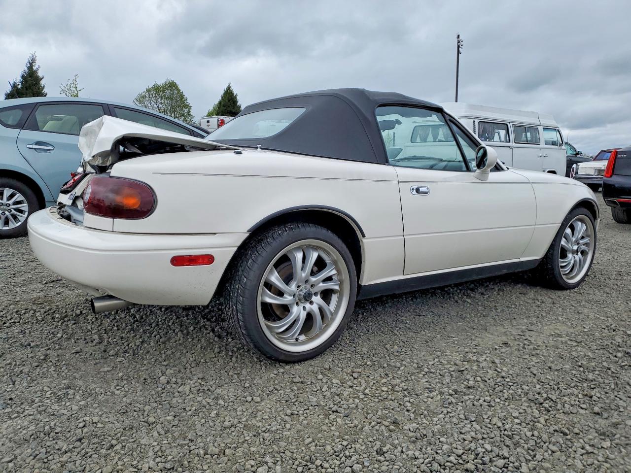 1997 Mazda Mx-5 Miata White vin: JM1NA3533V0724442