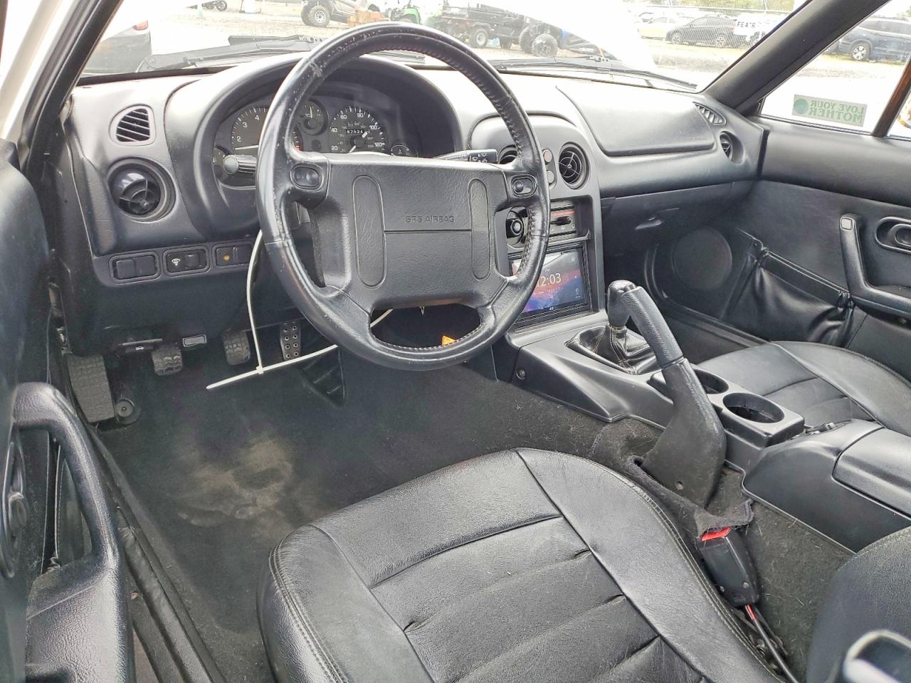 1997 Mazda Mx-5 Miata White vin: JM1NA3533V0724442