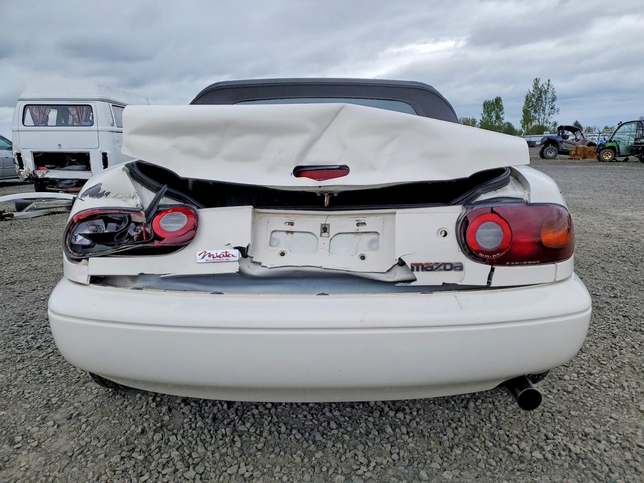 1997 Mazda Mx-5 Miata White vin: JM1NA3533V0724442