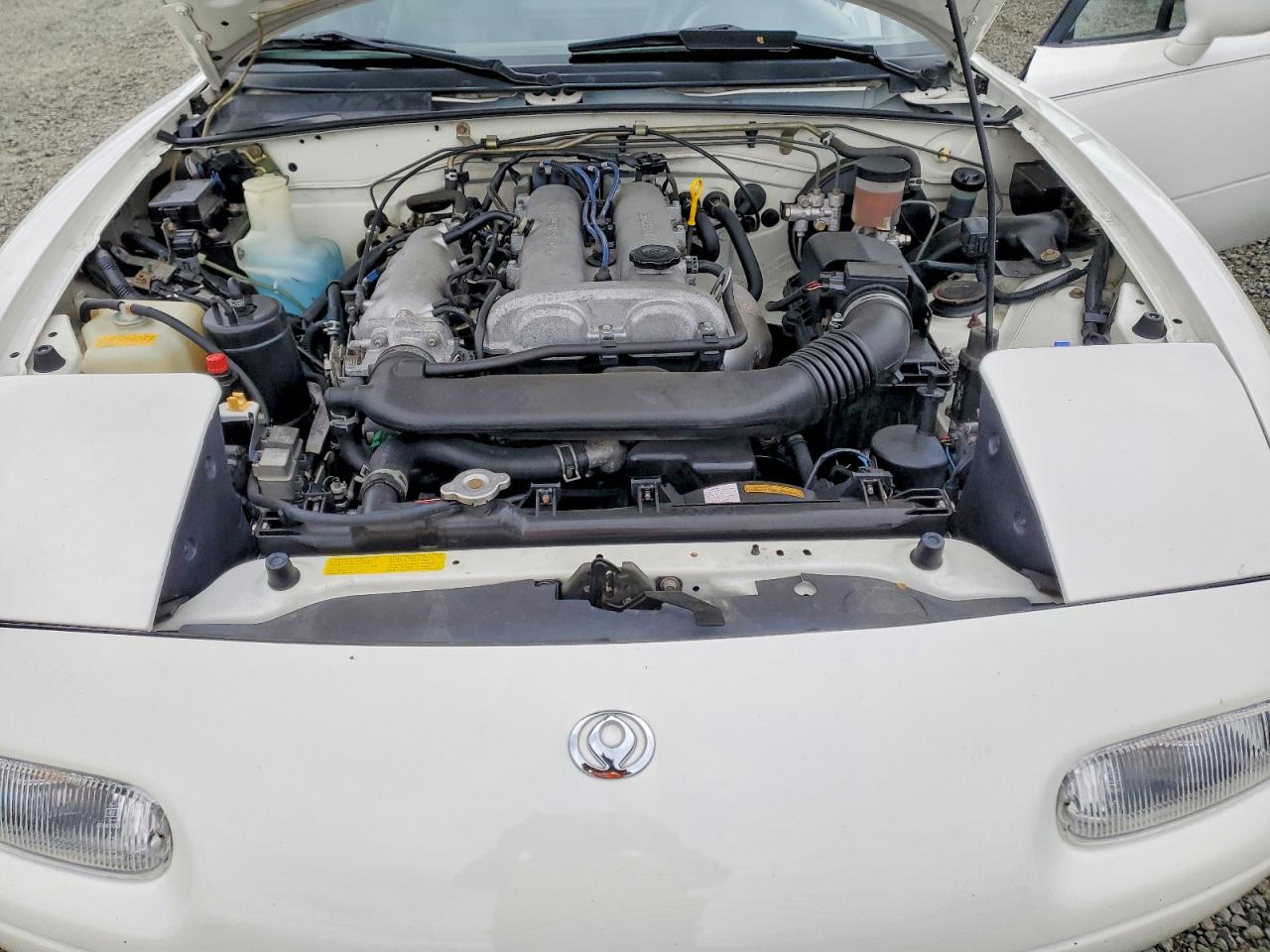 1997 Mazda Mx-5 Miata White vin: JM1NA3533V0724442