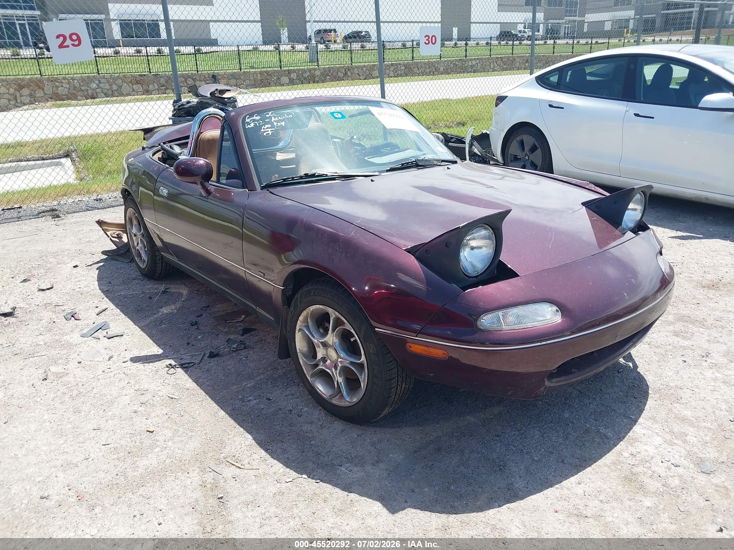 1995 Mazda Mx-5 Miata   Бордовый vin: JM1NA3534S0608436