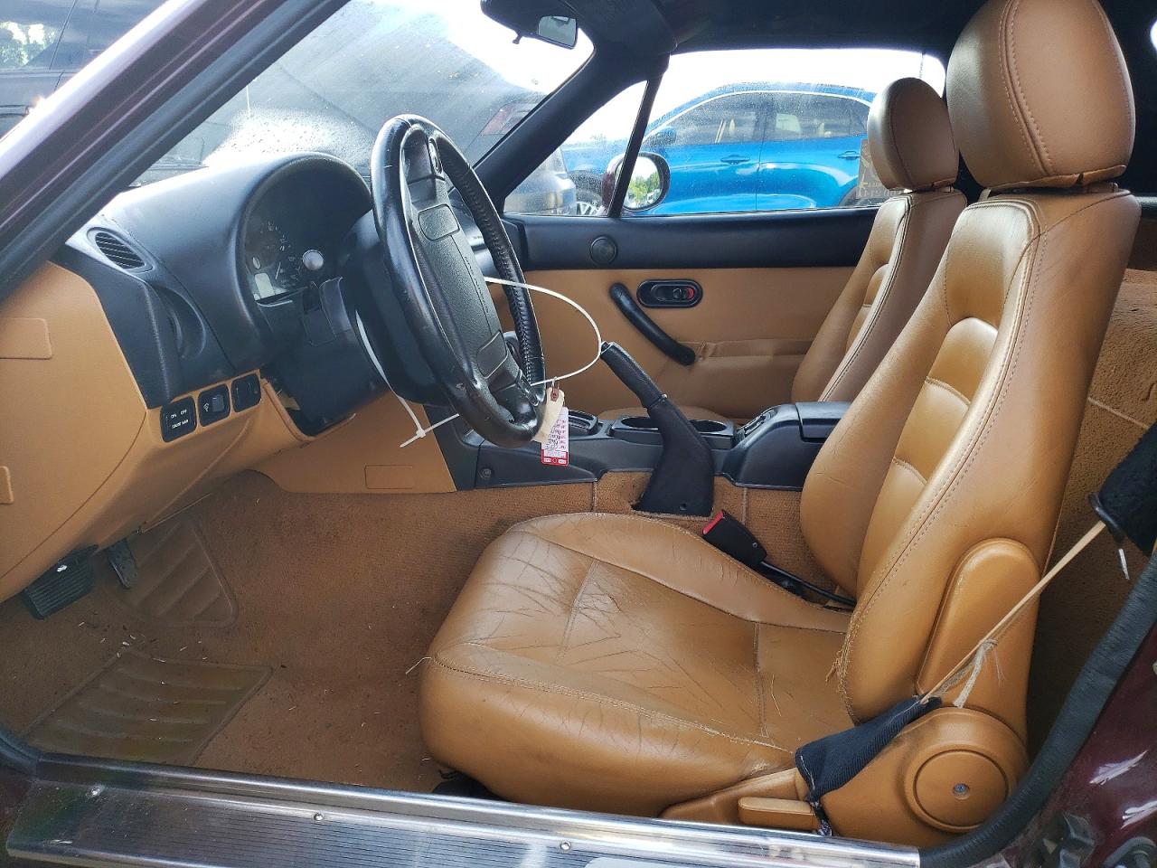 1995 Mazda Mx-5 Miata Se Burgundy vin: JM1NA3534S0608775