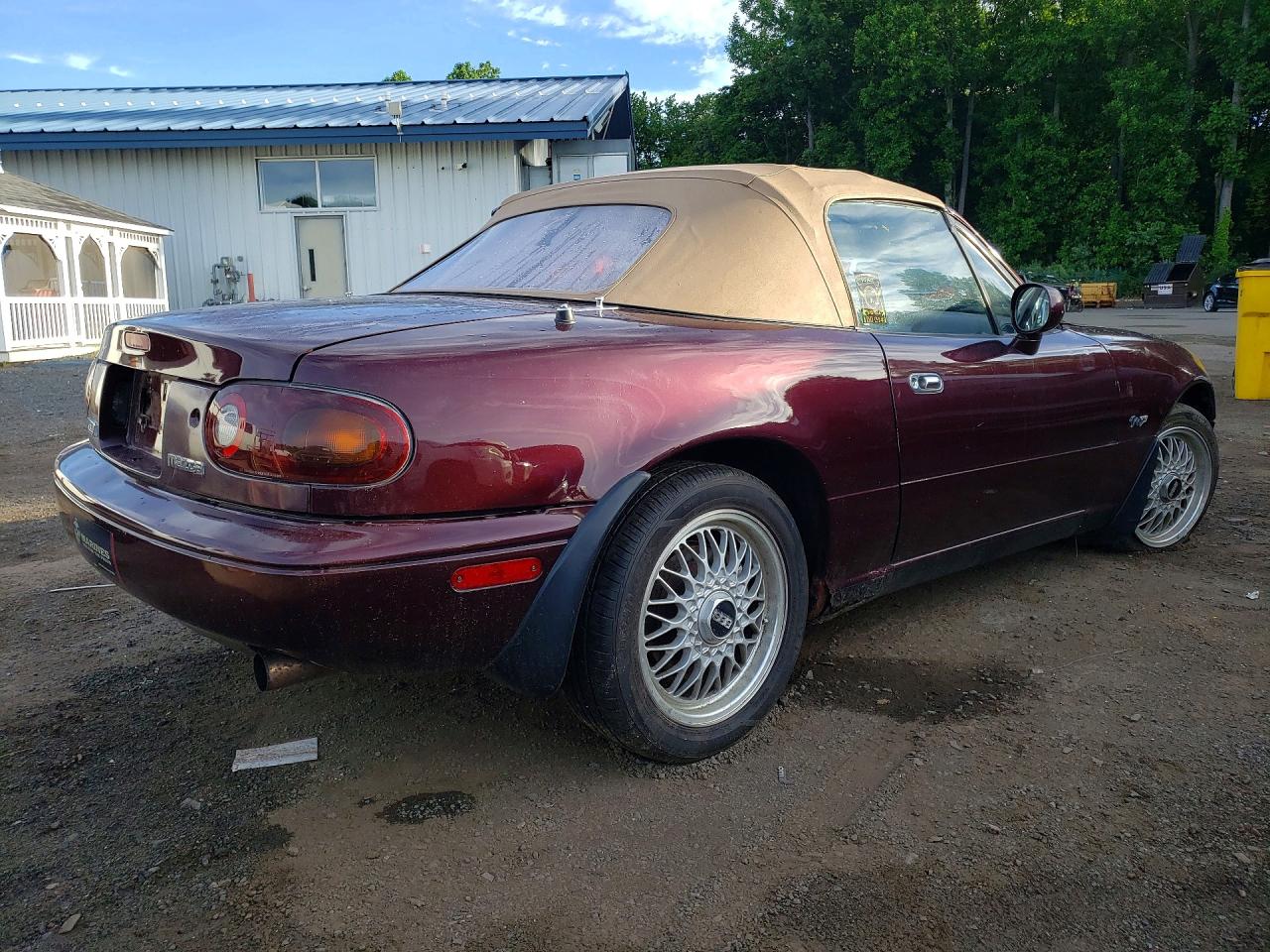 1995 Mazda Mx-5 Miata Se Burgundy vin: JM1NA3534S0608775