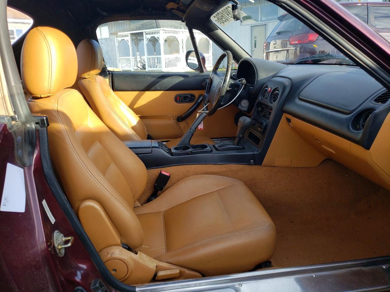 1995 Mazda Mx-5 Miata Se Burgundy vin: JM1NA3534S0608775