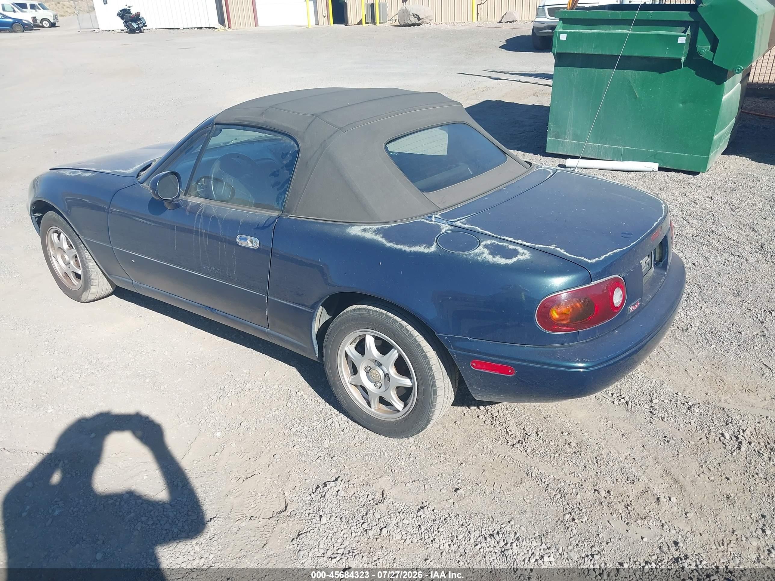 1997 Mazda Mx-5 Miata Leather Pkg/m Edition/popular Equipment Pkg/r Pkg./sto/sto-edition/touring Pkg Blue vin: JM1NA3534V0734400