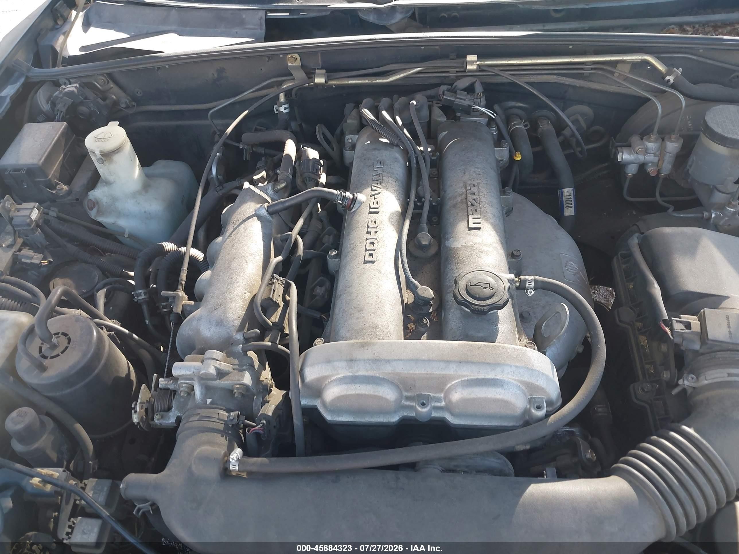 1997 Mazda Mx-5 Miata Leather Pkg/m Edition/popular Equipment Pkg/r Pkg./sto/sto-edition/touring Pkg Blue vin: JM1NA3534V0734400
