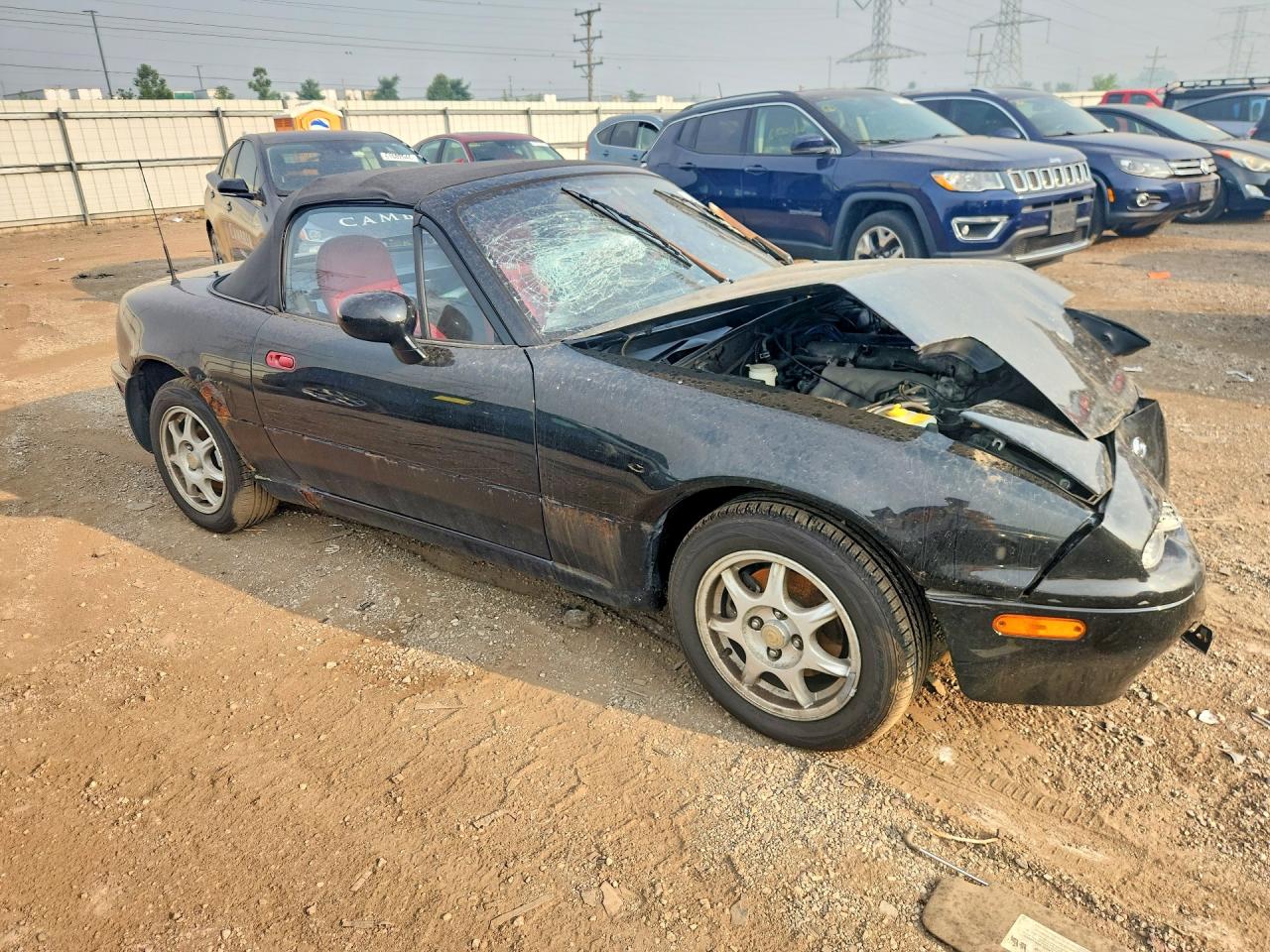 1994 Mazda Mx-5 Miata Black vin: JM1NA3535R0504595