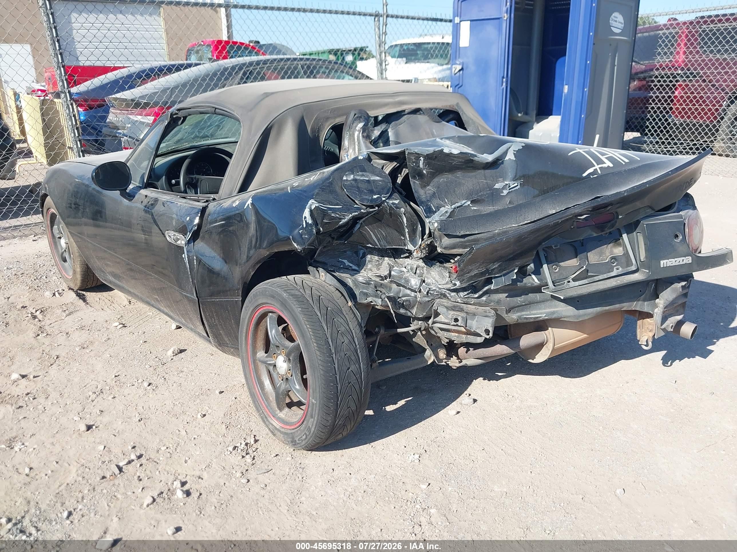 1995 Mazda Mx-5 Miata   Черный vin: JM1NA3535S0611541