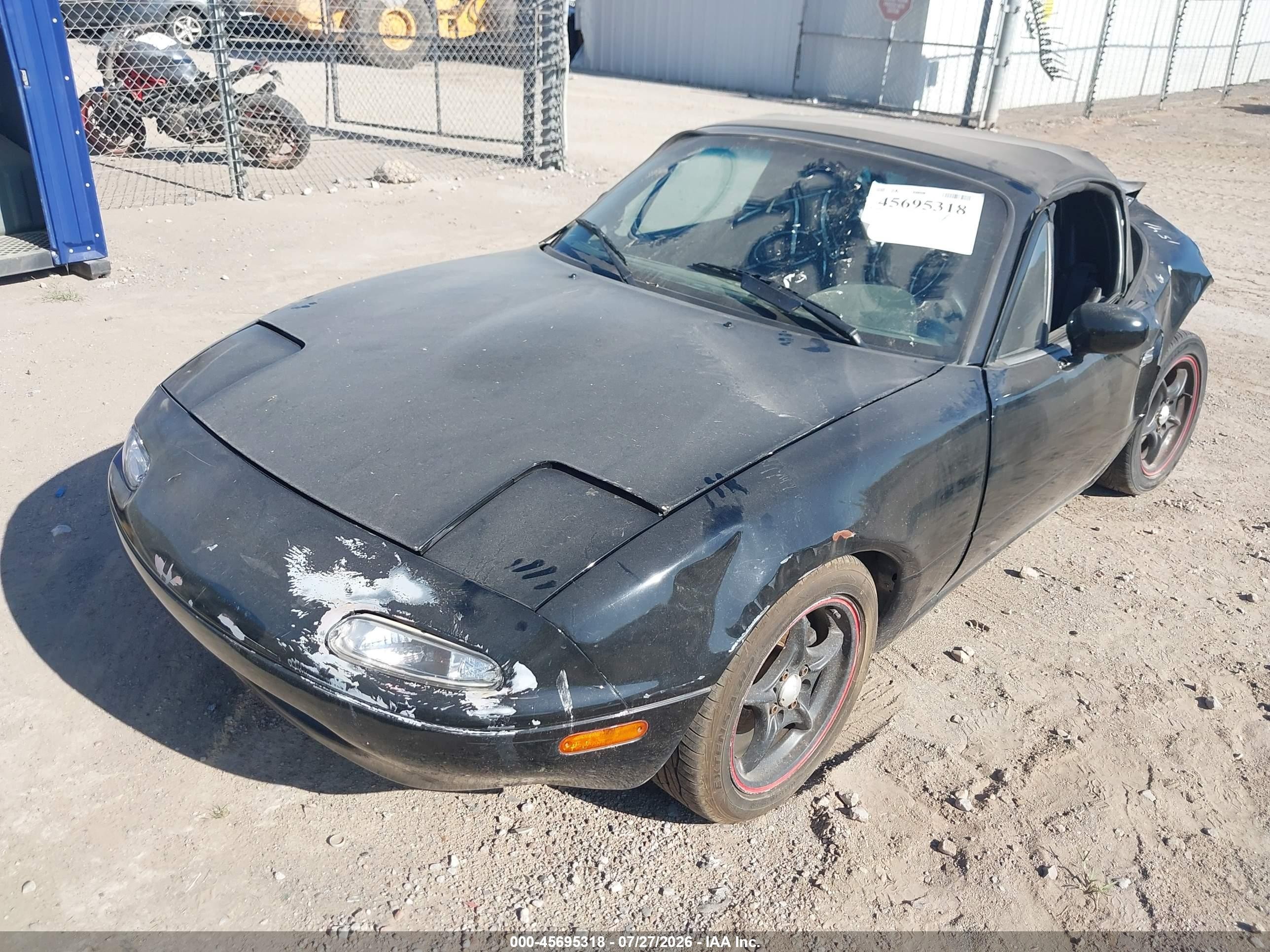 1995 Mazda Mx-5 Miata   Черный vin: JM1NA3535S0611541