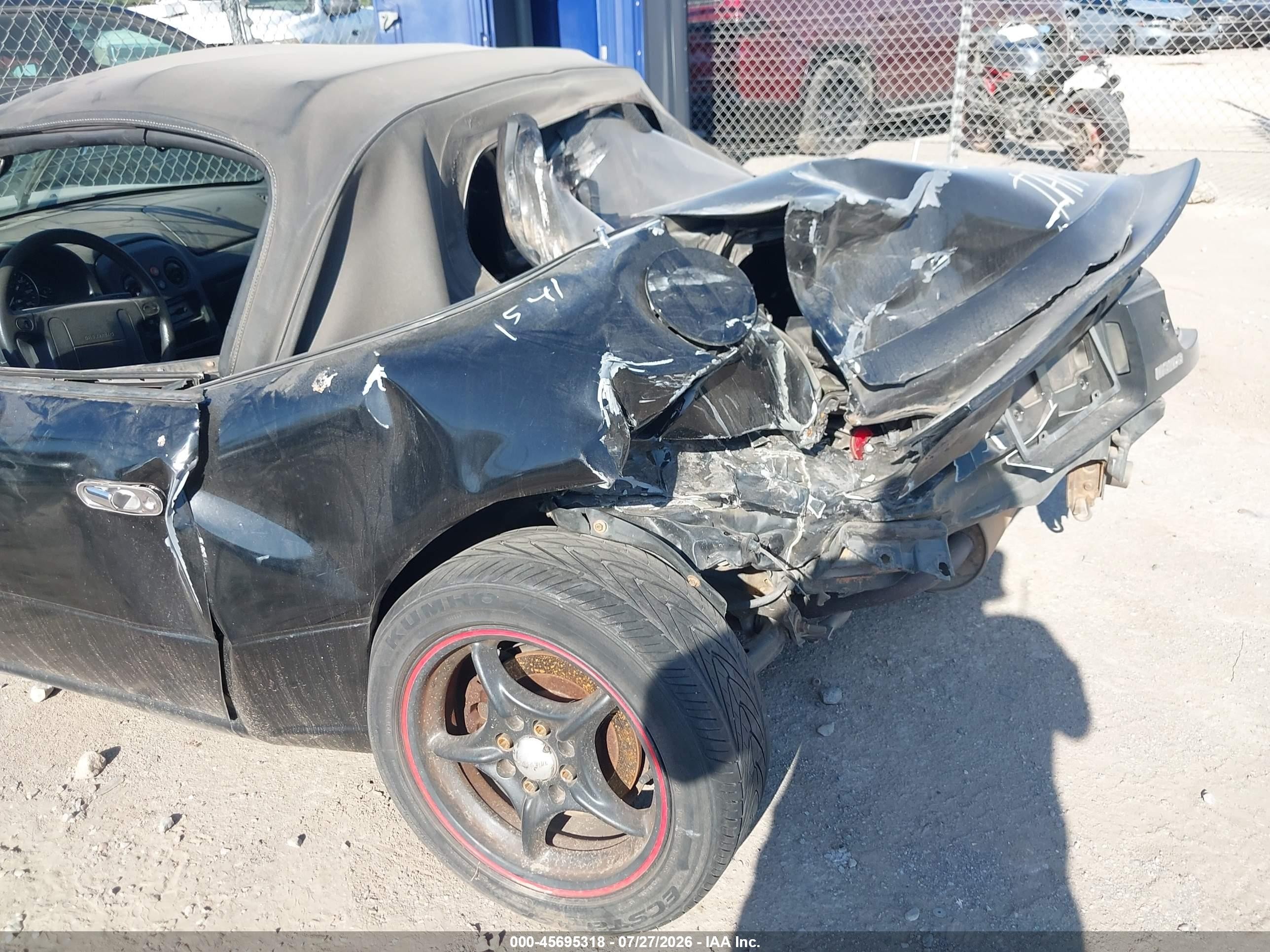 1995 Mazda Mx-5 Miata   Черный vin: JM1NA3535S0611541