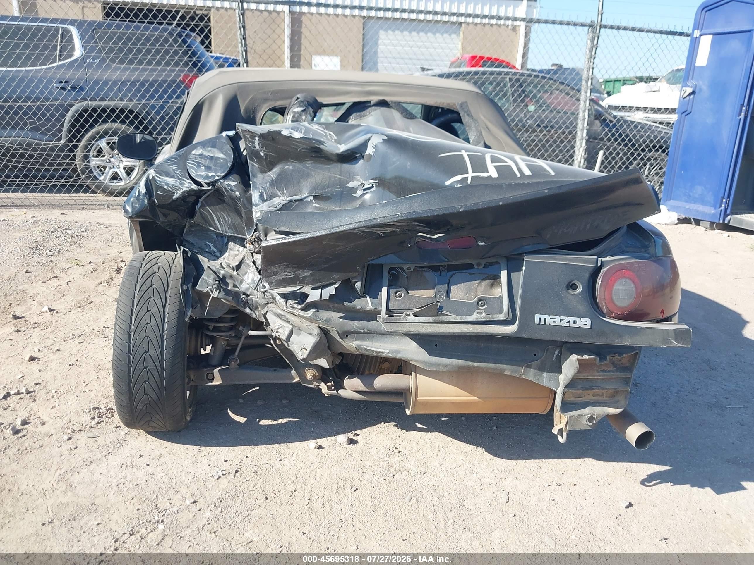 1995 Mazda Mx-5 Miata   Черный vin: JM1NA3535S0611541