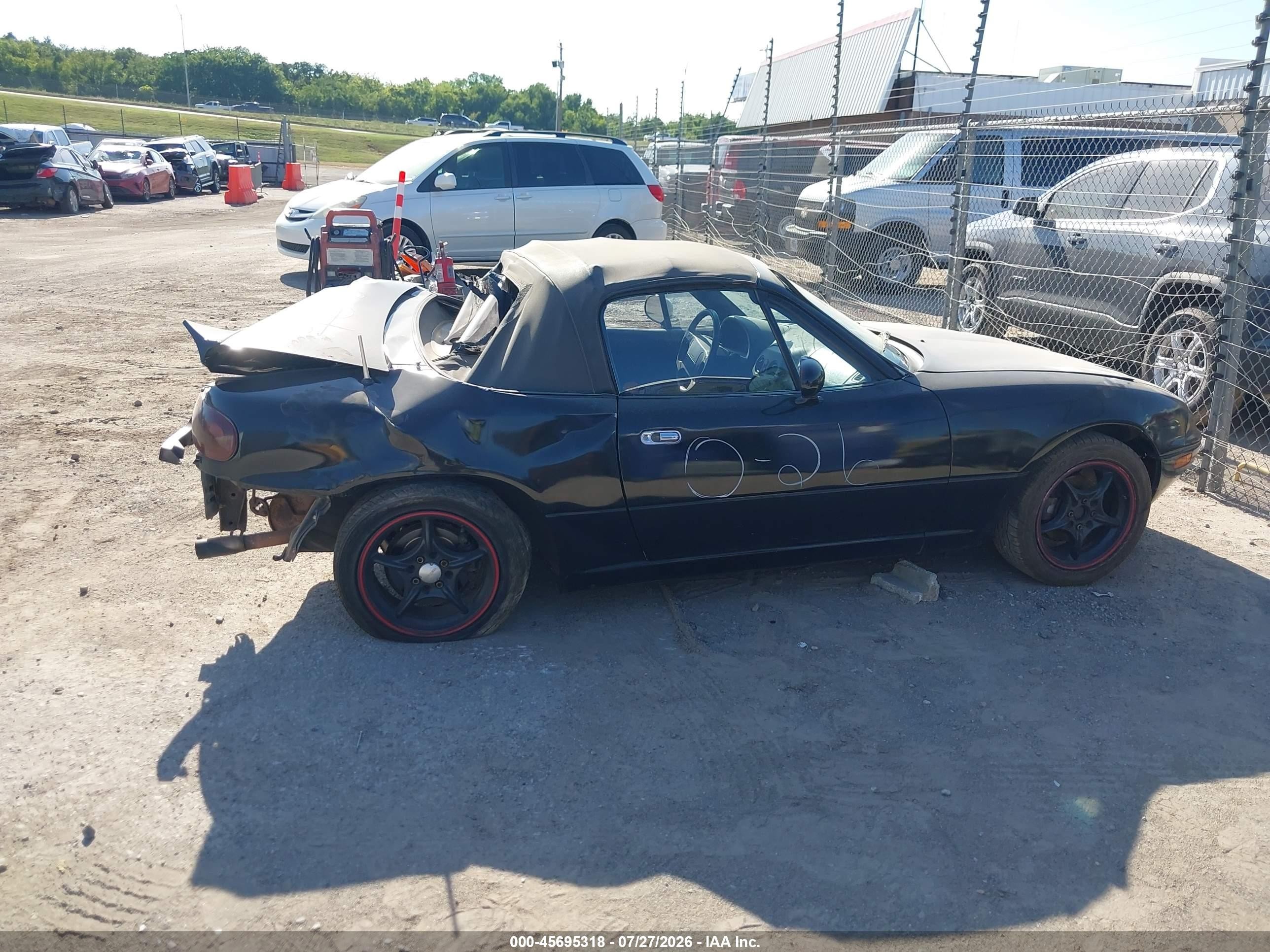 1995 Mazda Mx-5 Miata   Черный vin: JM1NA3535S0611541