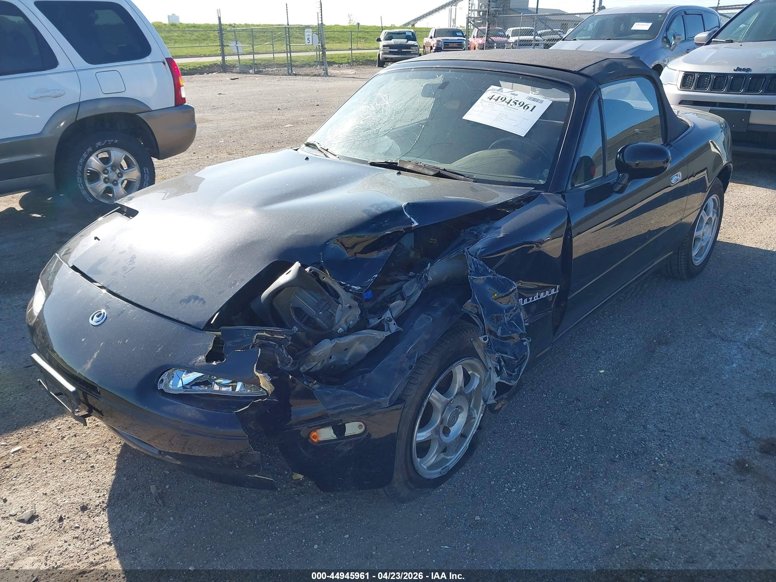 1996 Mazda Mx-5 Miata   Black vin: JM1NA3535T0715982