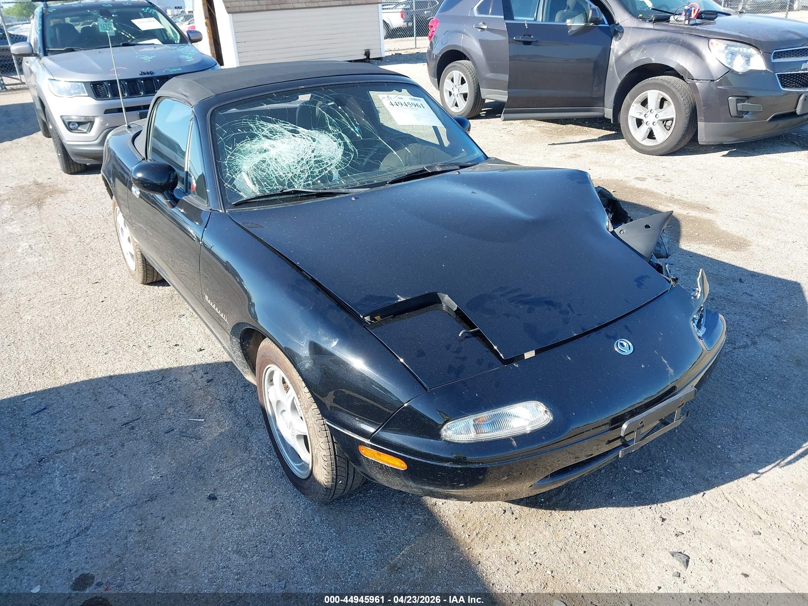1996 Mazda Mx-5 Miata   Черный vin: JM1NA3535T0715982