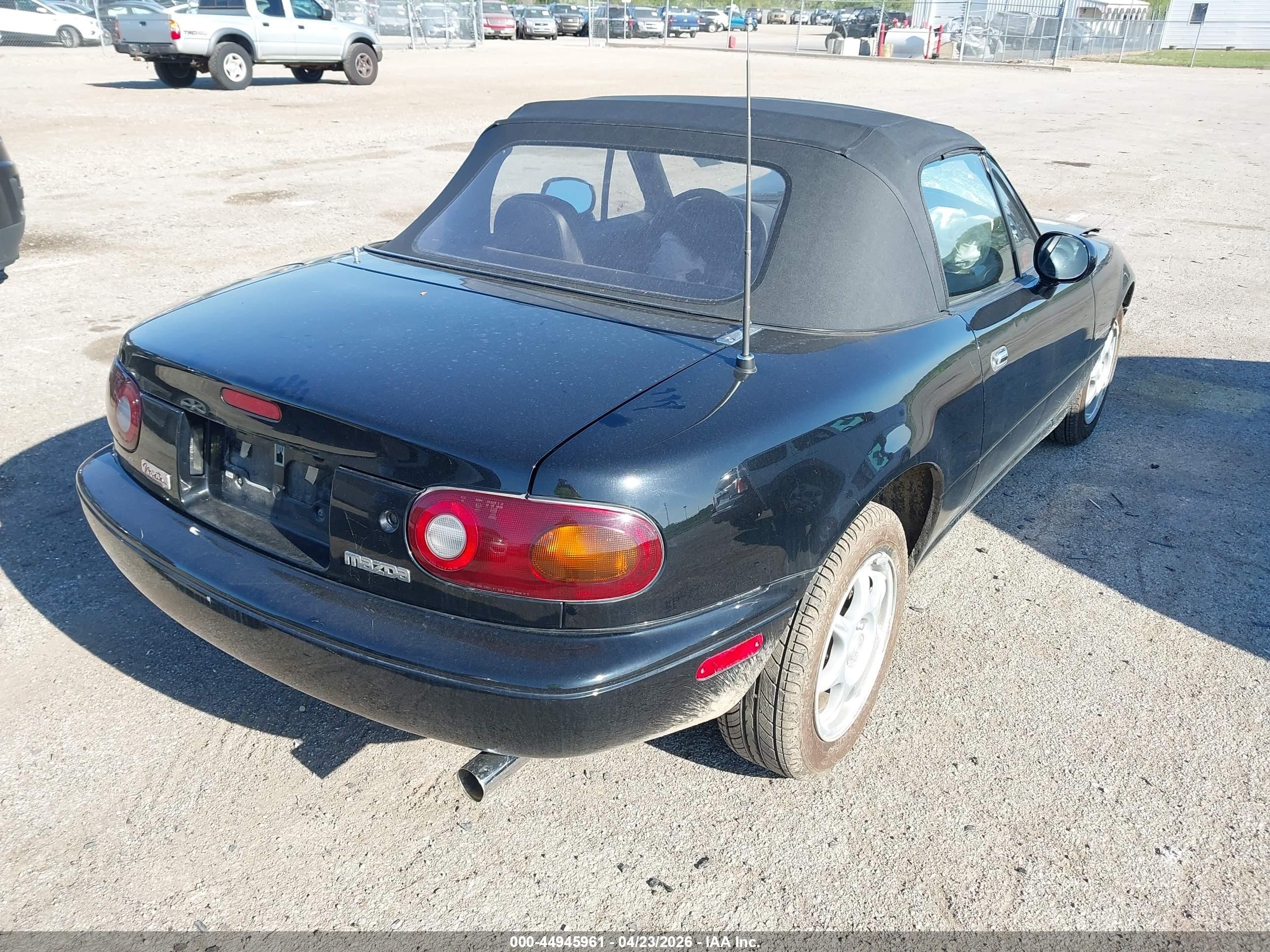 1996 Mazda Mx-5 Miata   Black vin: JM1NA3535T0715982