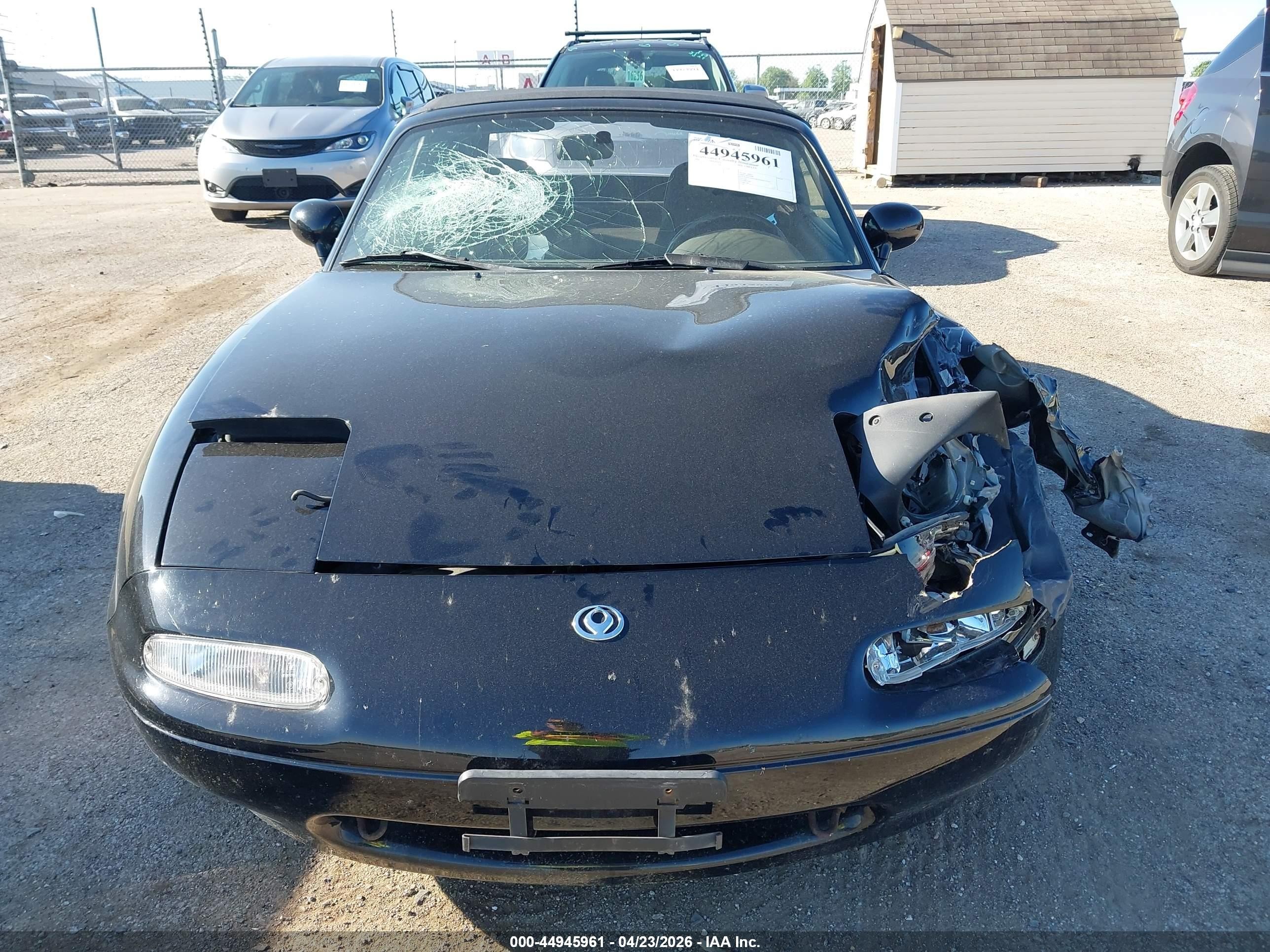 1996 Mazda Mx-5 Miata   Black vin: JM1NA3535T0715982
