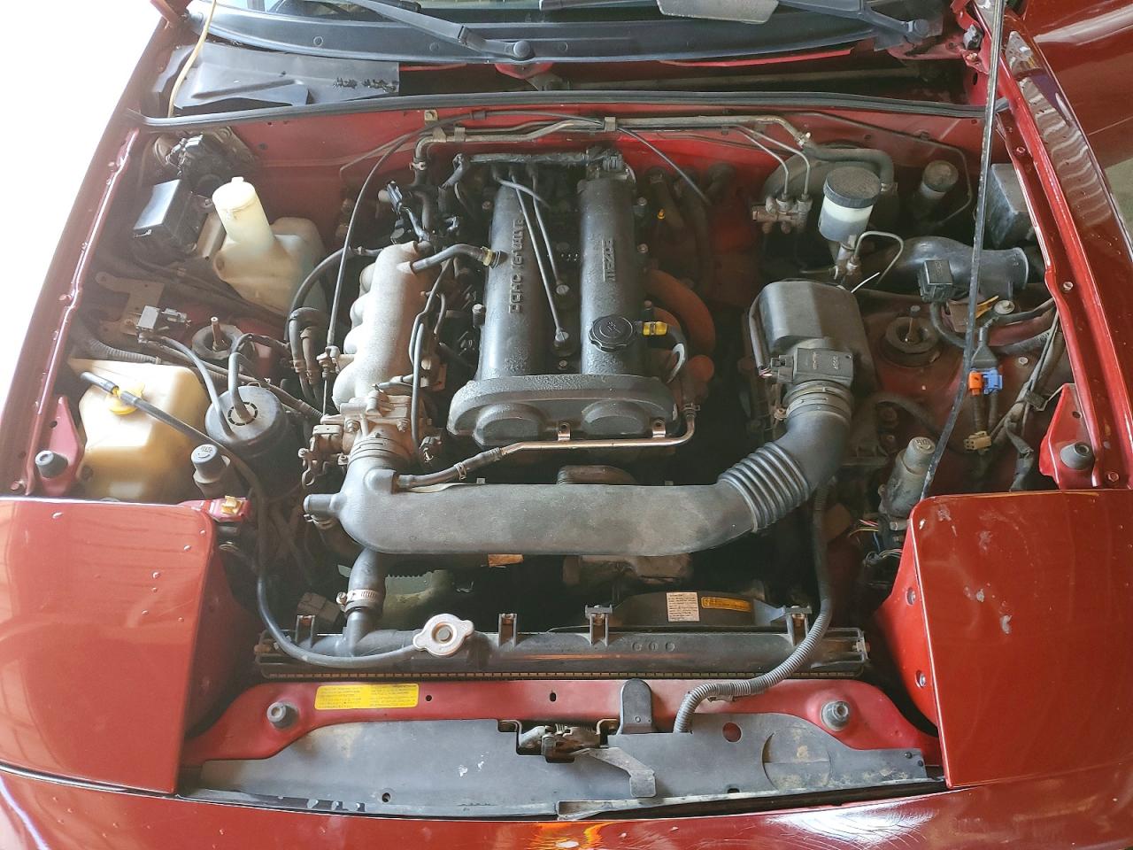 1994 Mazda Mx-5 Miata Red vin: JM1NA3536R0517632