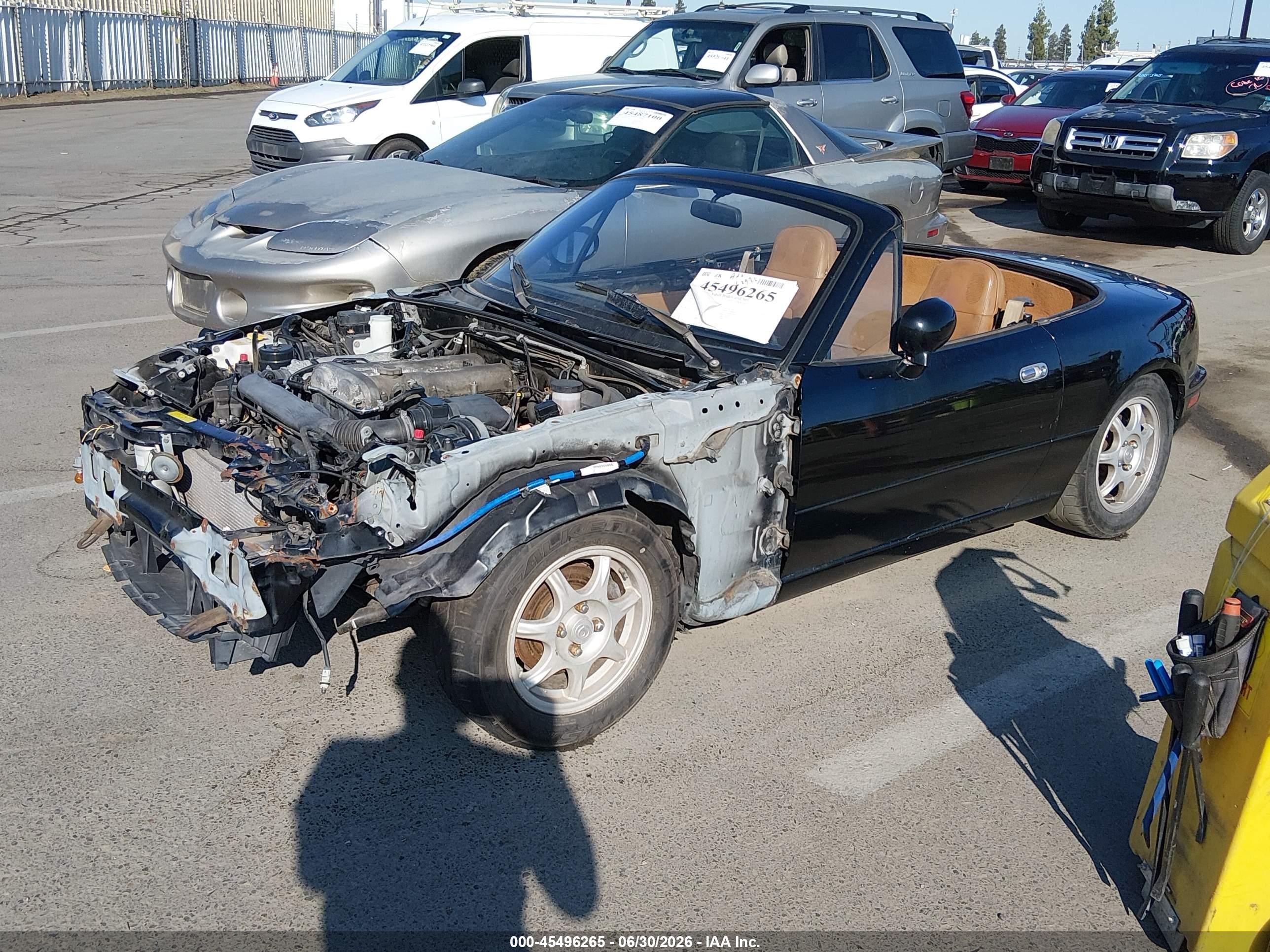 1994 Mazda Mx-5 Miata   Black vin: JM1NA3536R0518778
