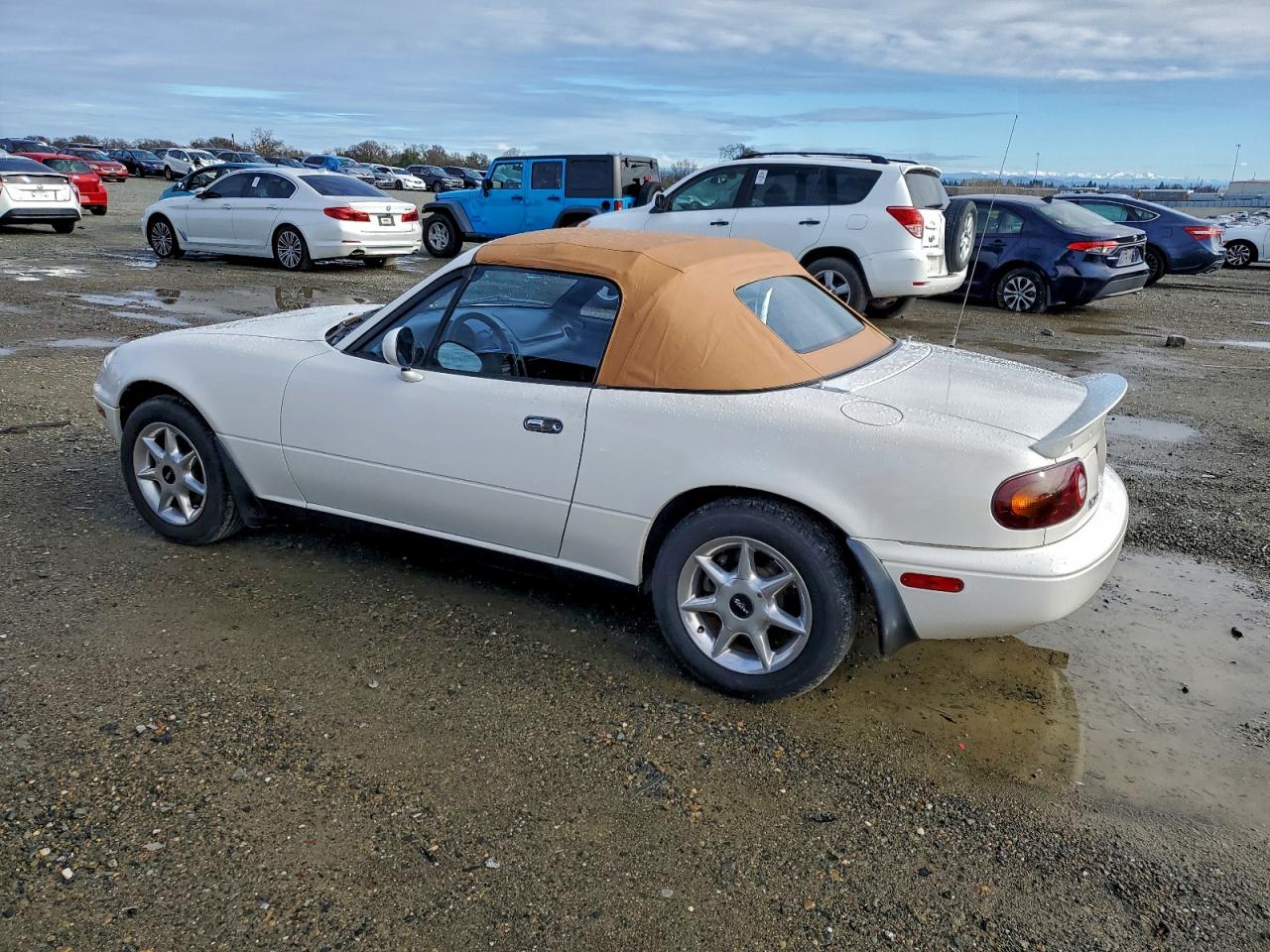 1994 Mazda Mx-5 Miata White vin: JM1NA3536R0521034