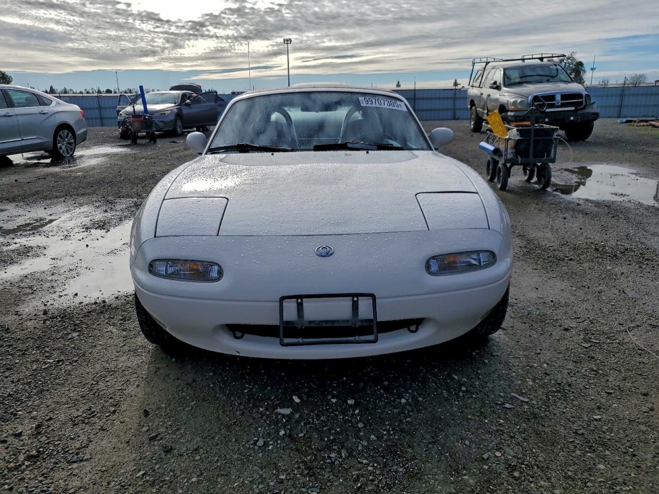 1994 Mazda Mx-5 Miata White vin: JM1NA3536R0521034