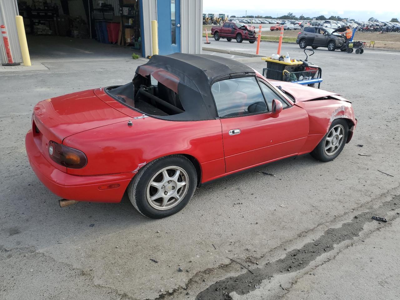 1995 Mazda Mx-5 Miata Red vin: JM1NA3536S0600824