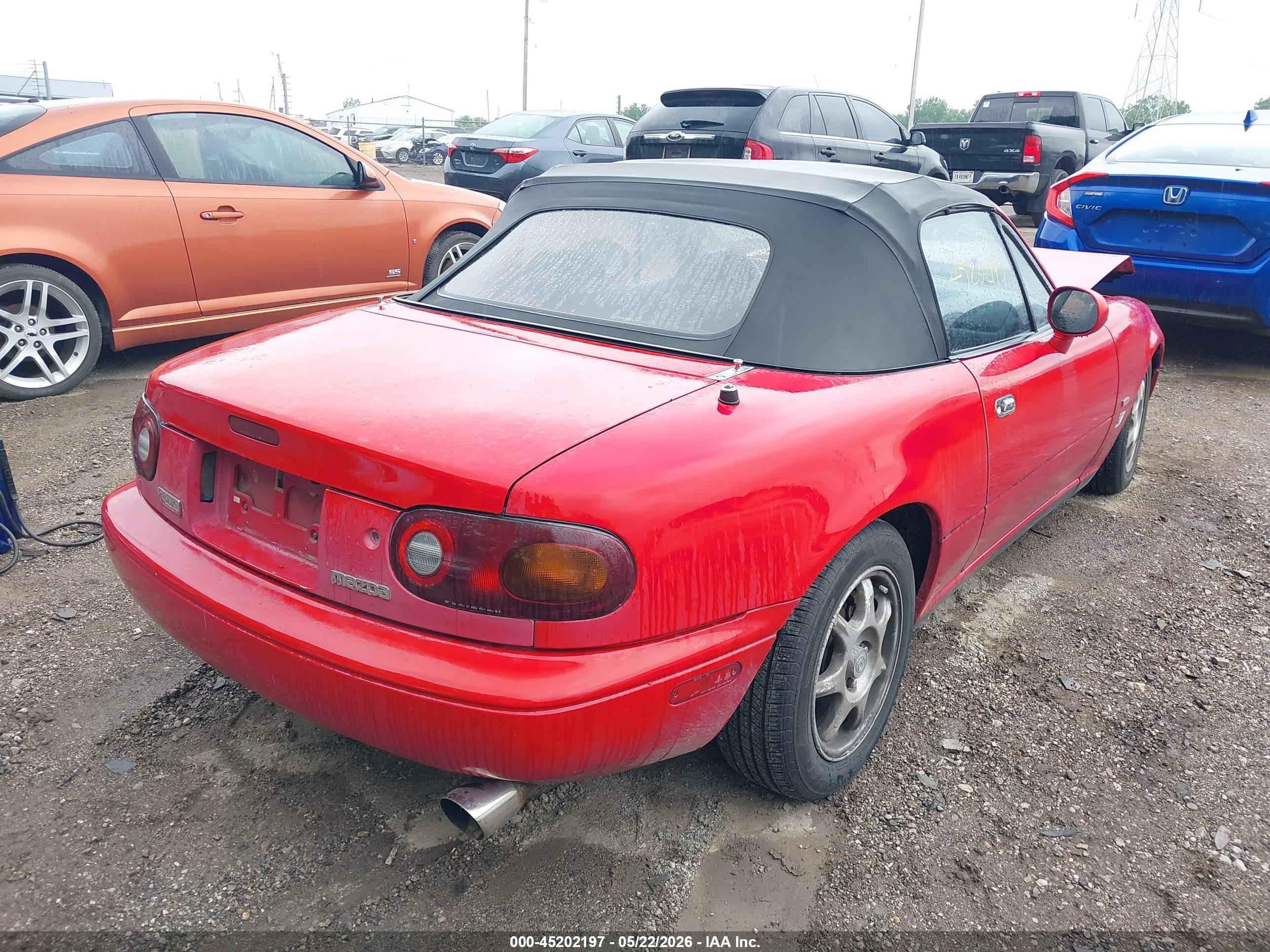 1995 Mazda Mx-5 Miata   Red vin: JM1NA3536S0602203