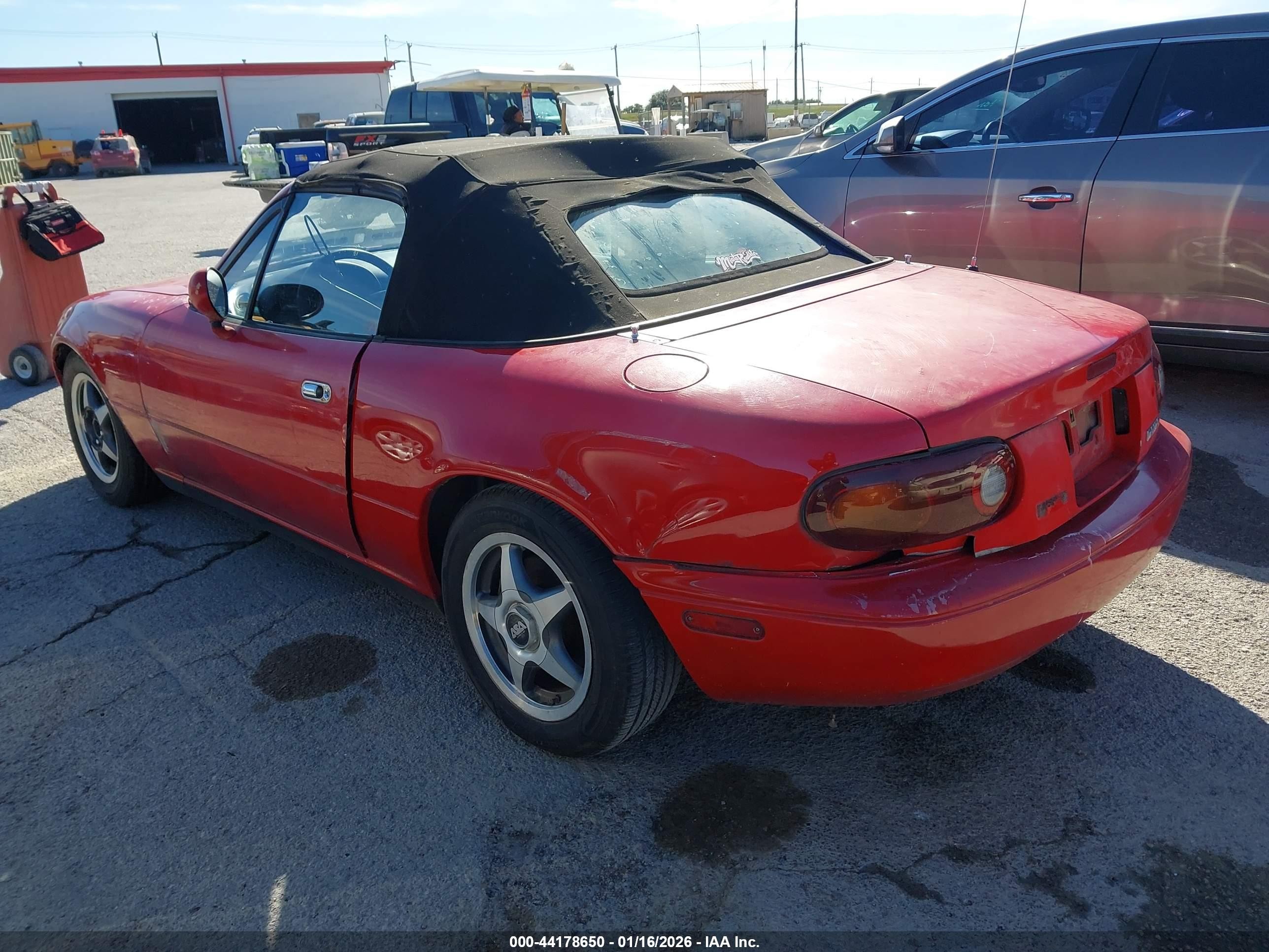 1995 Mazda Mx-5 Miata   Red vin: JM1NA3536S0603724