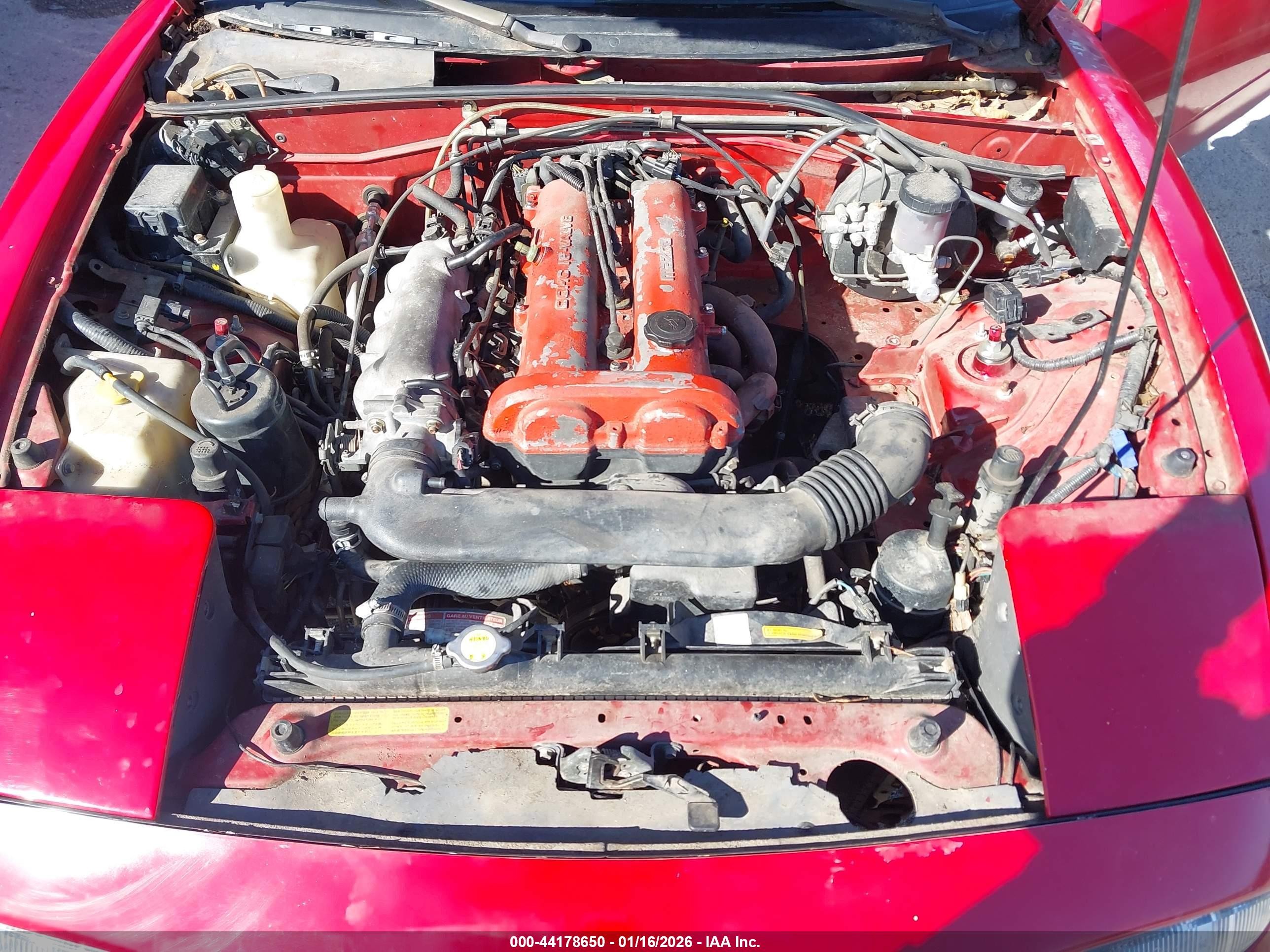 1995 Mazda Mx-5 Miata   Red vin: JM1NA3536S0603724