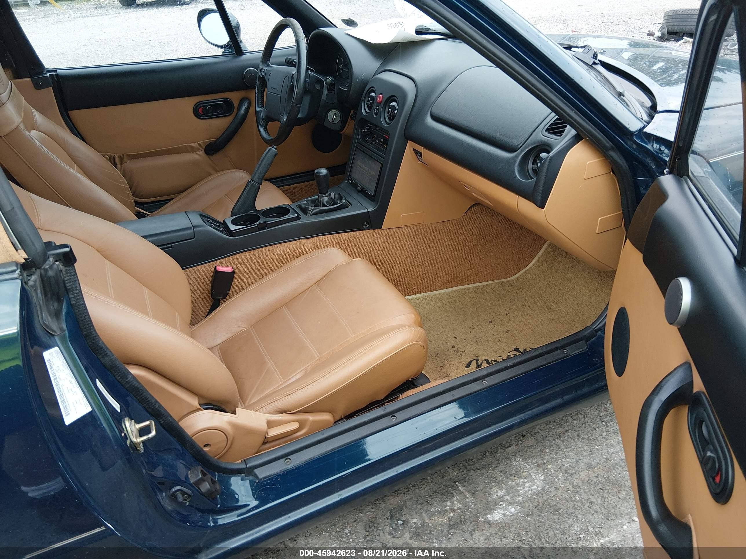 1995 Mazda Mx-5 Miata   Зеленый vin: JM1NA3536S0606462