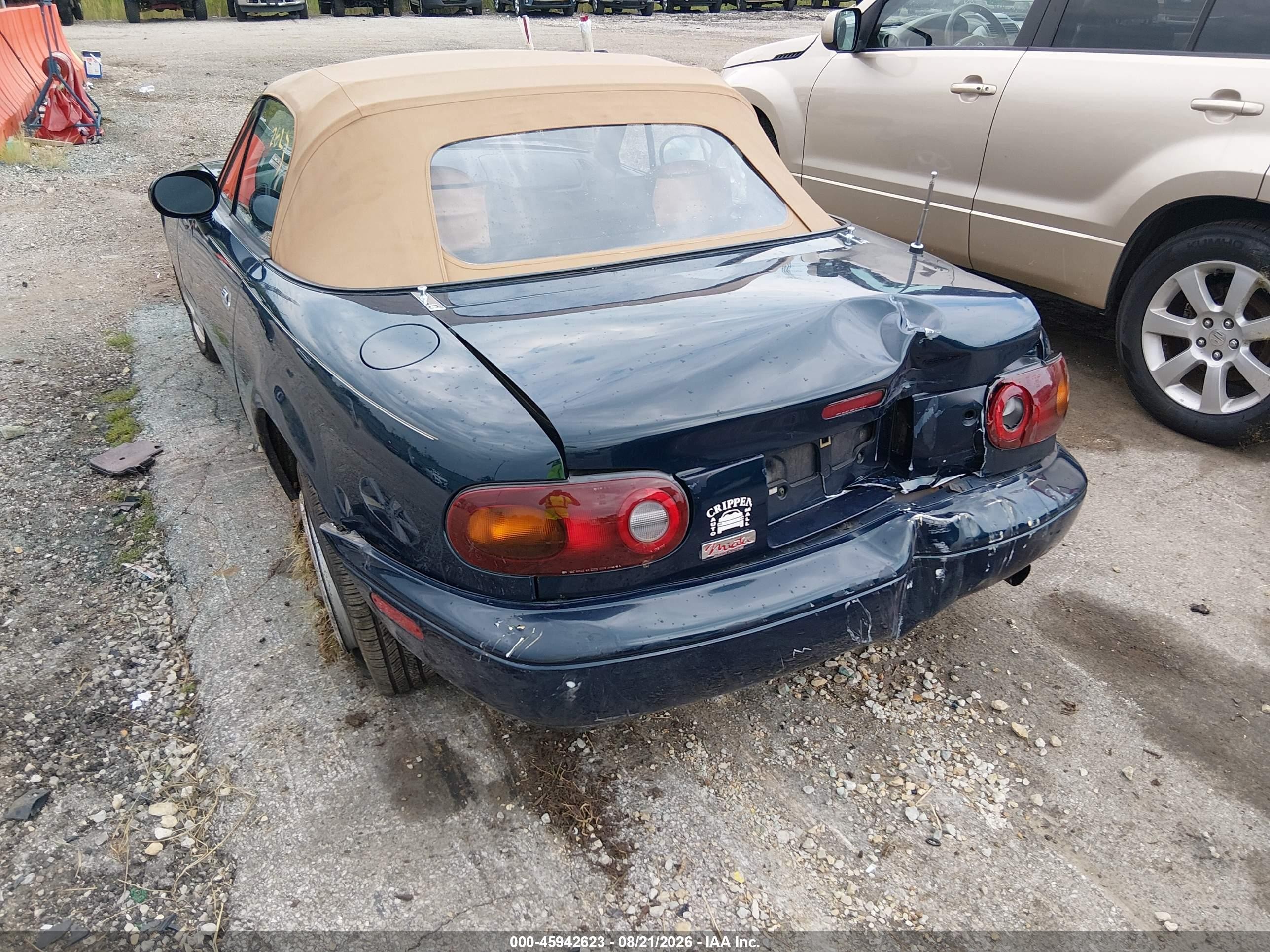 1995 Mazda Mx-5 Miata   Зеленый vin: JM1NA3536S0606462