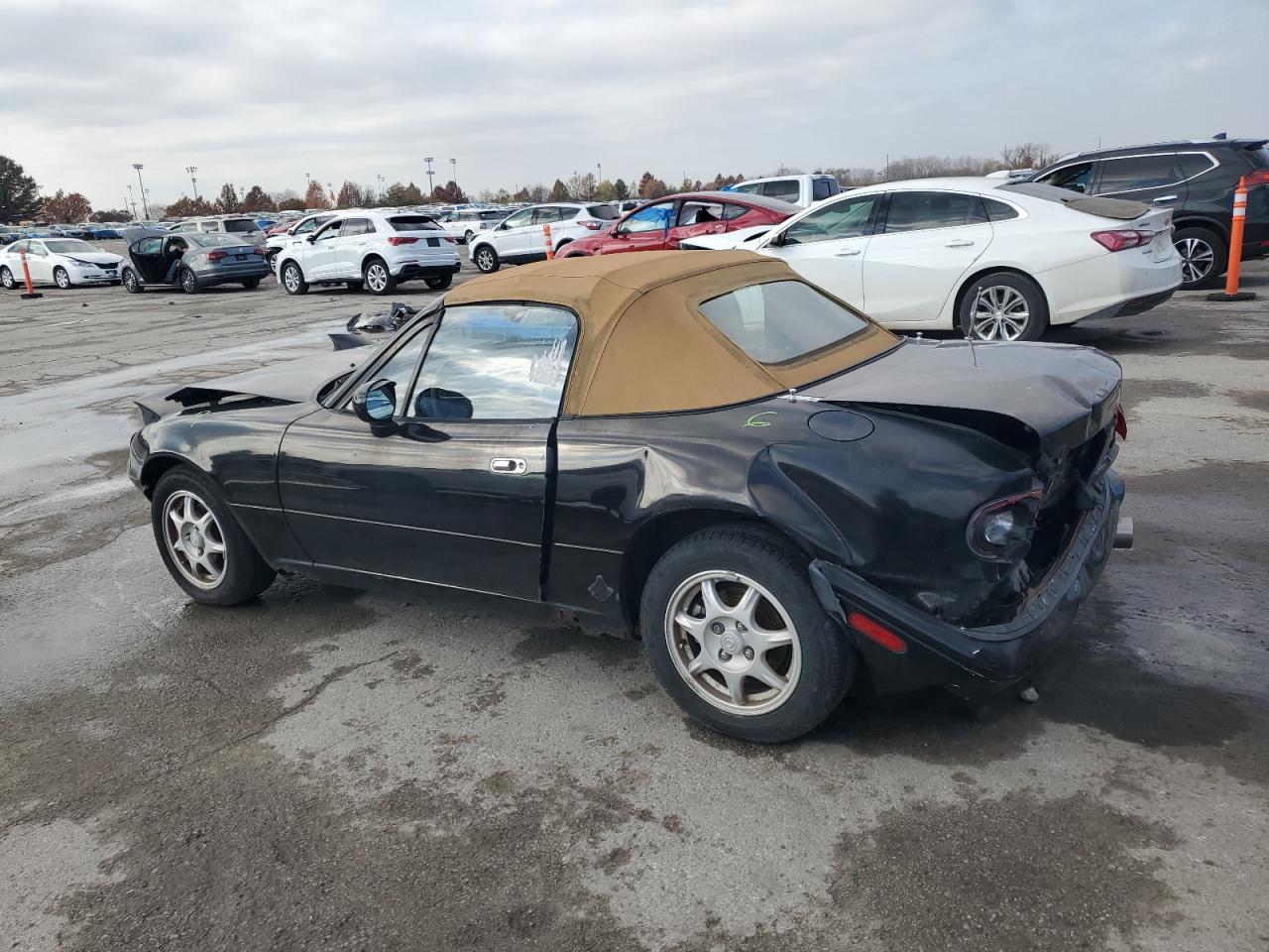 1994 Mazda Mx-5 Miata Black vin: JM1NA3537R0518823