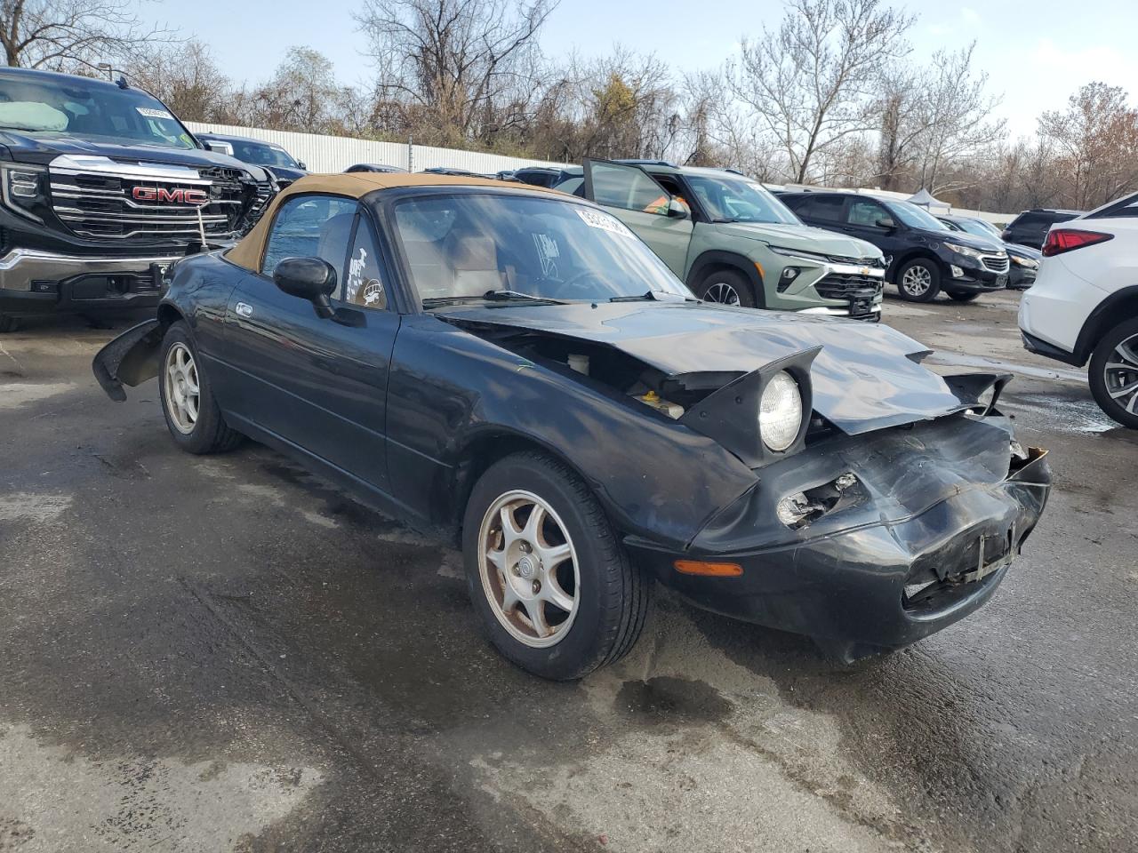 1994 Mazda Mx-5 Miata Black vin: JM1NA3537R0518823