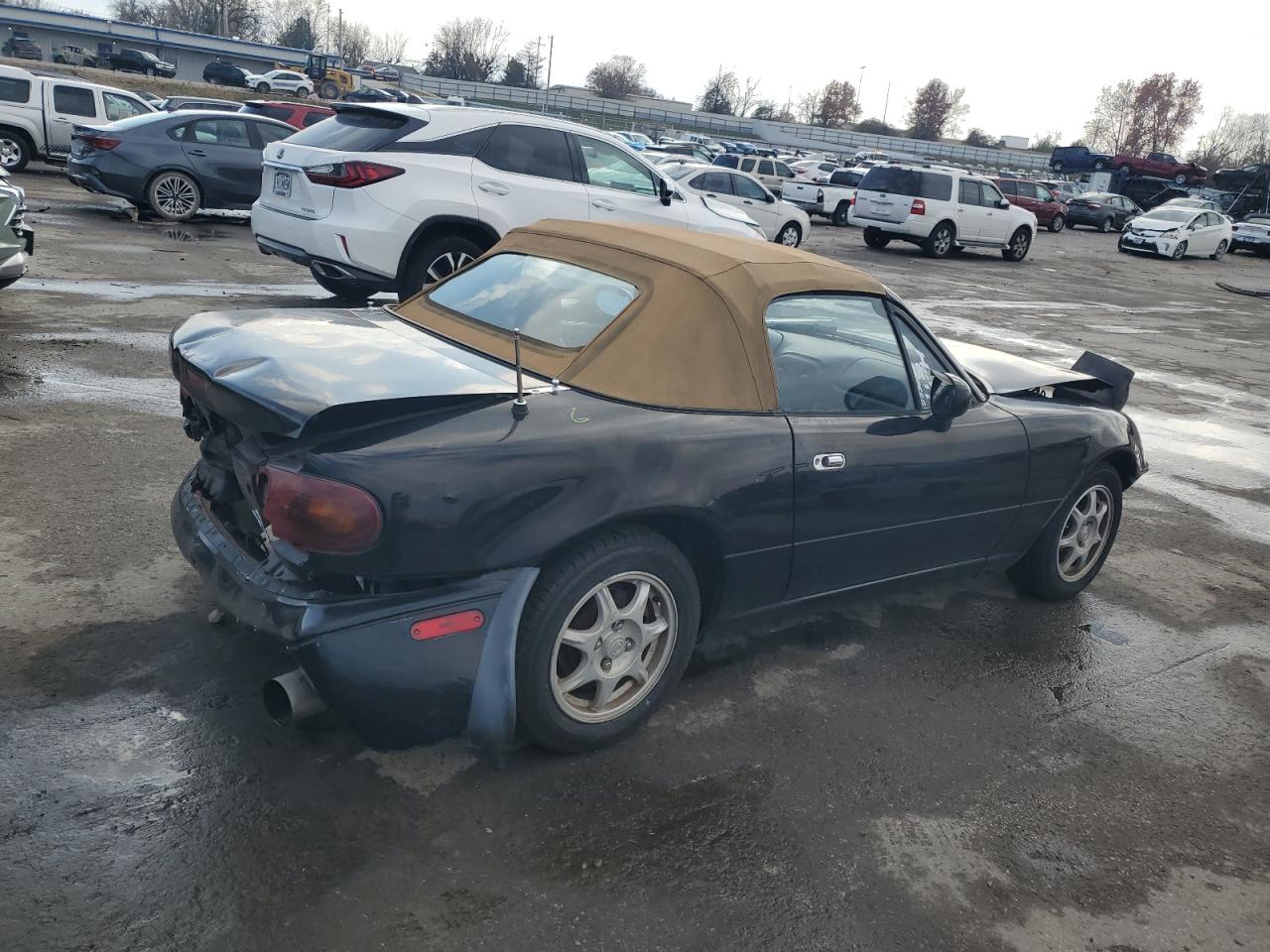 1994 Mazda Mx-5 Miata Black vin: JM1NA3537R0518823